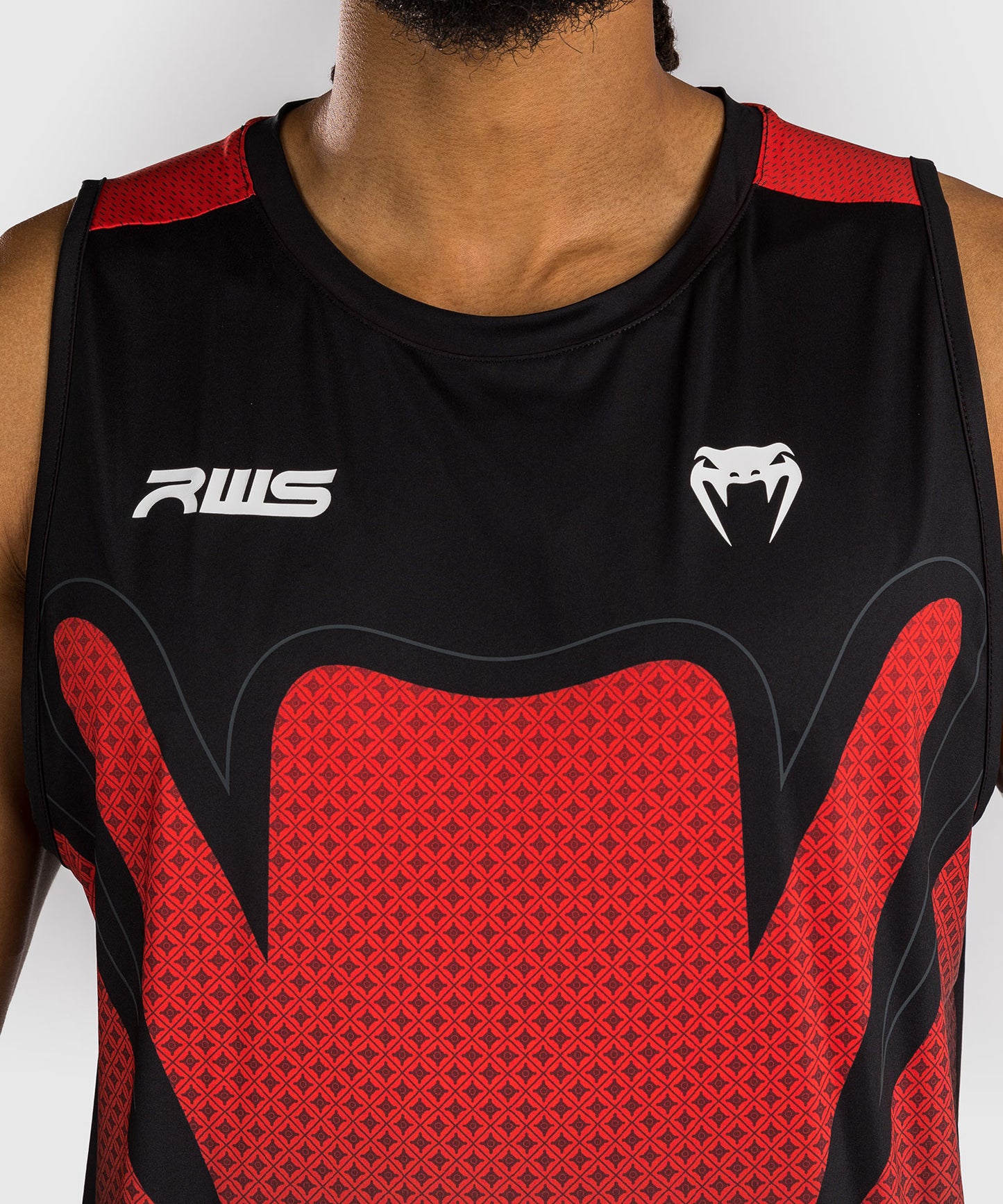Venum x RWS 2.0 Canotta Dry-Tech da uomo – Nero/Rosso