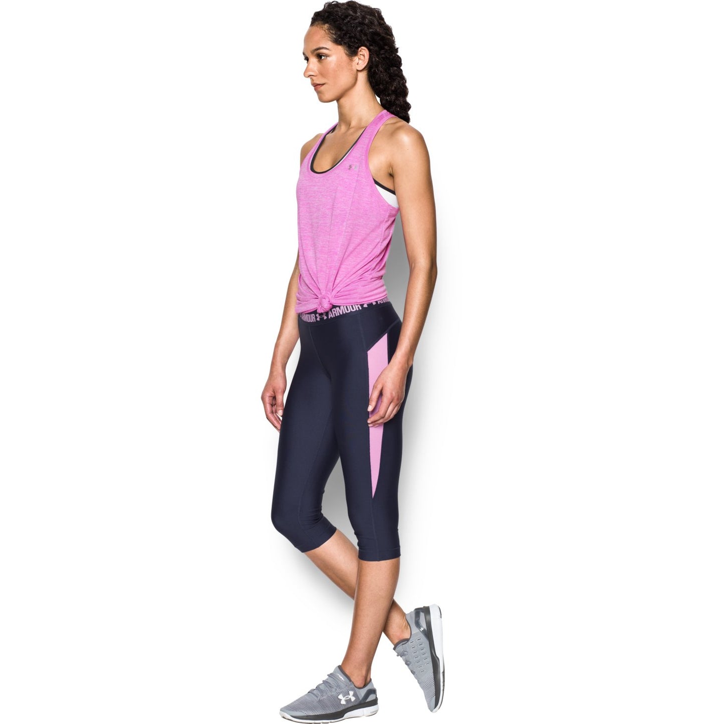 Débardeur Femme Under Armour UA Tech™ Twist - Rose