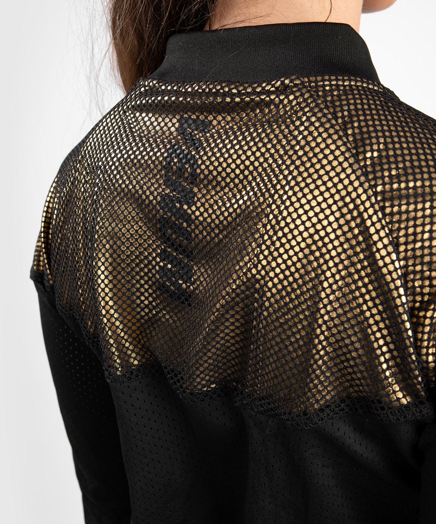 Venum Lightning Mesh Jacket – Für Damen – Schwarz/Gold