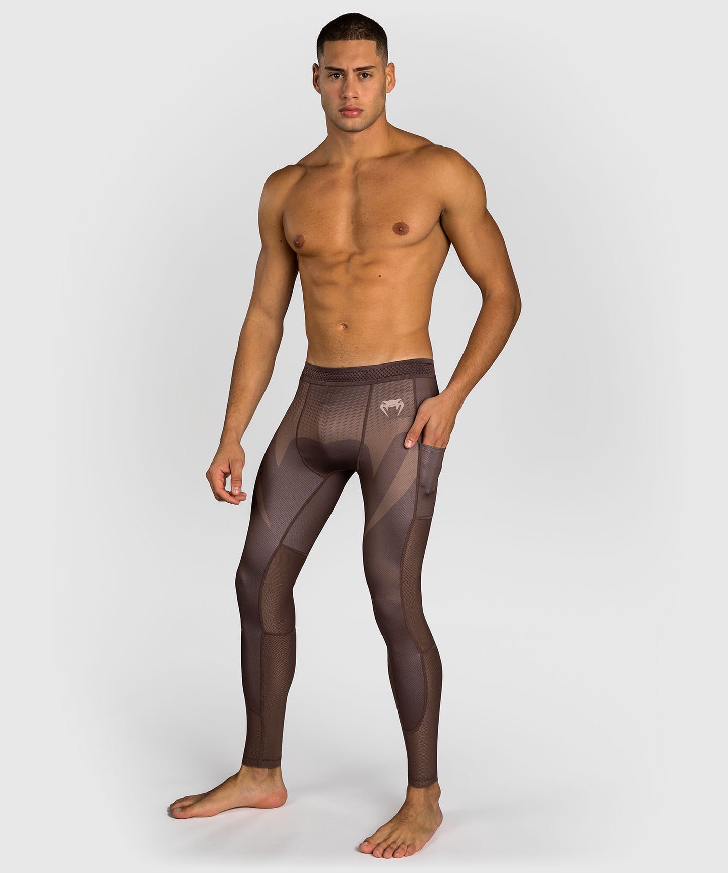 Venum No Gi Spats - Chocolate Brown