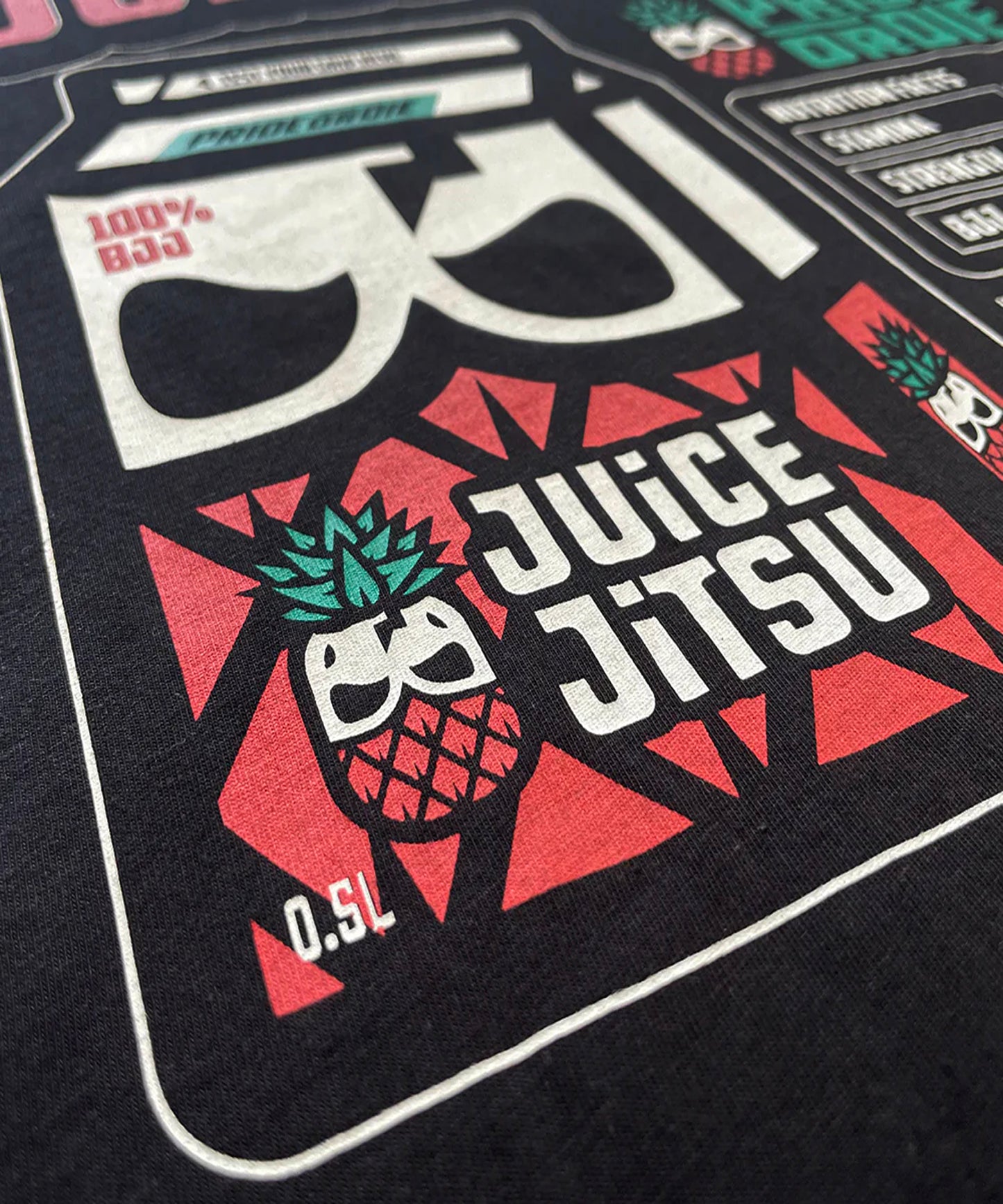 Pride Or Die Juice Jitsu Trainings-T-Shirt - Schwarz