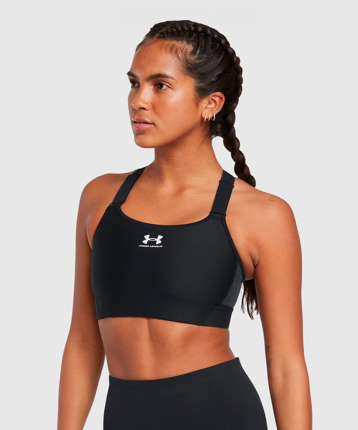 Brassière De Sport Under Armour Heatgear® Armour High Pour Femme - Noir