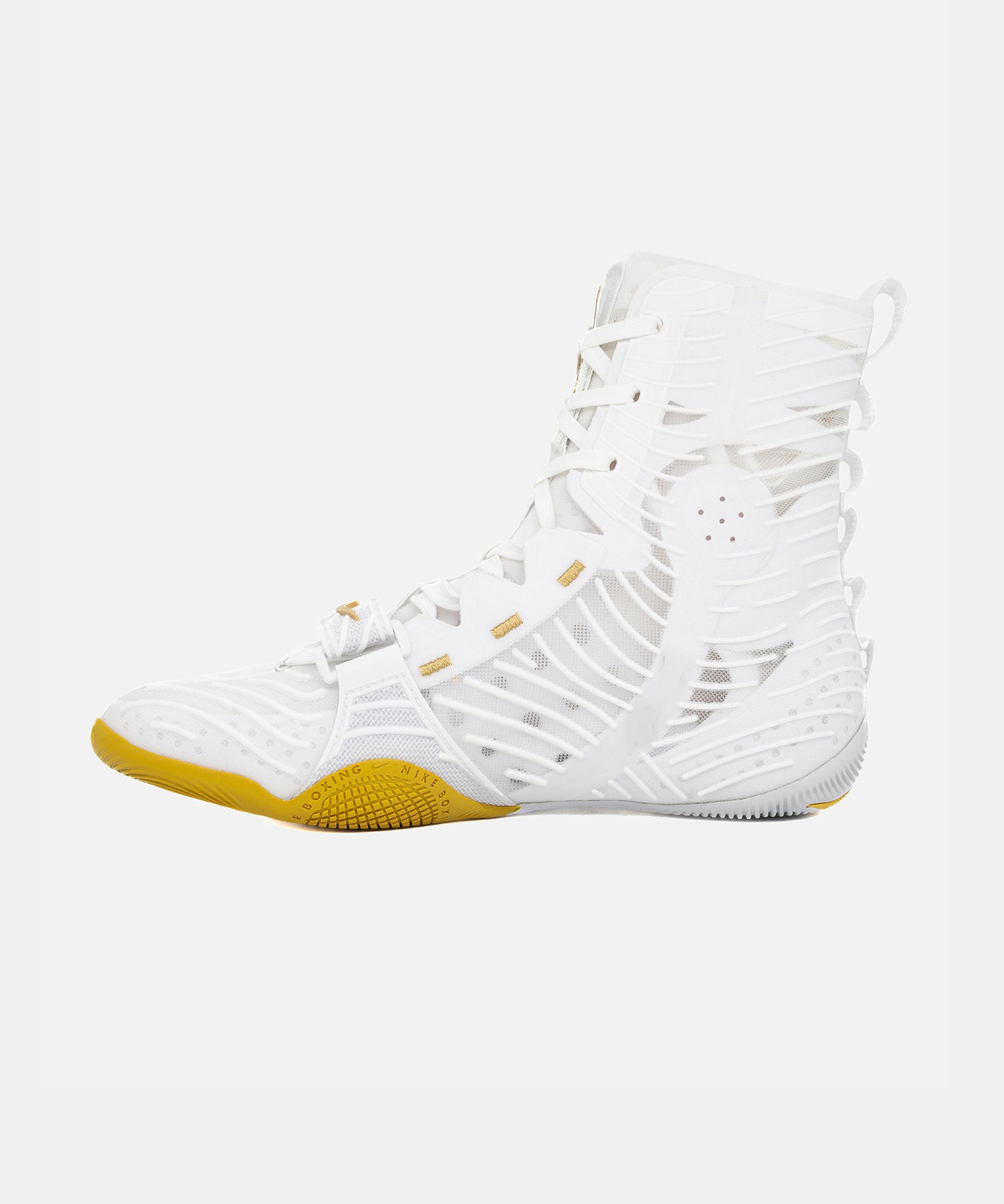 Nike Hyperko 3 Boxing Shoes - White/Gold