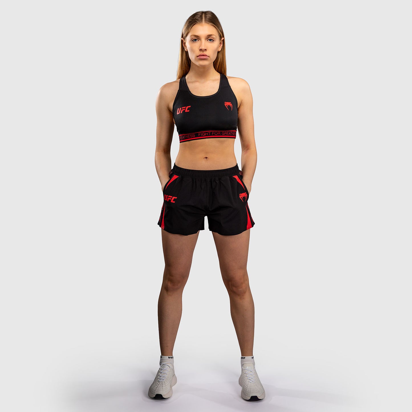 Short Technique pour Femme Venum UFC Unity by Venum Authentic Fight Week - Noir