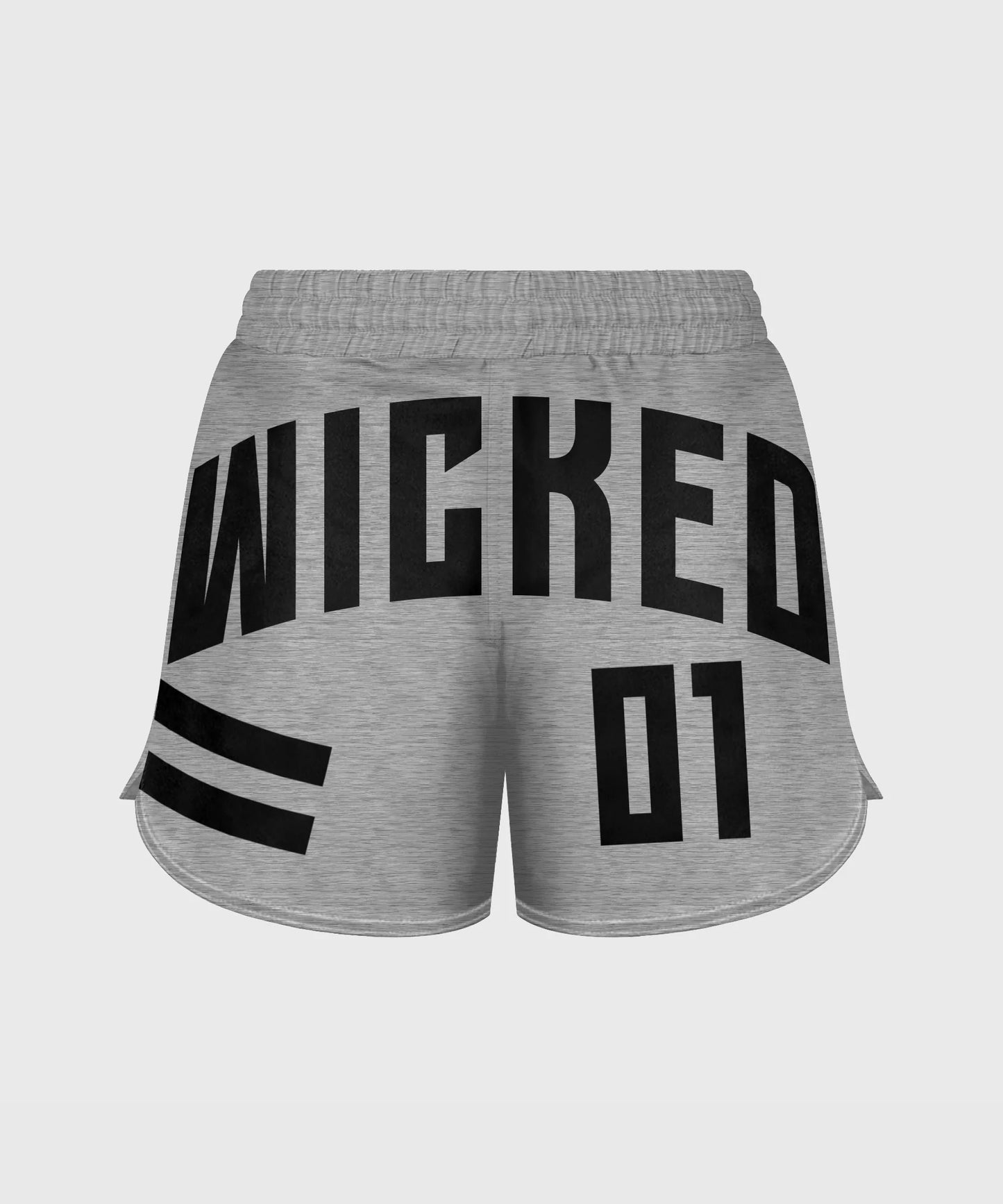Wicked One Element Rush Fight Shorts - Grey