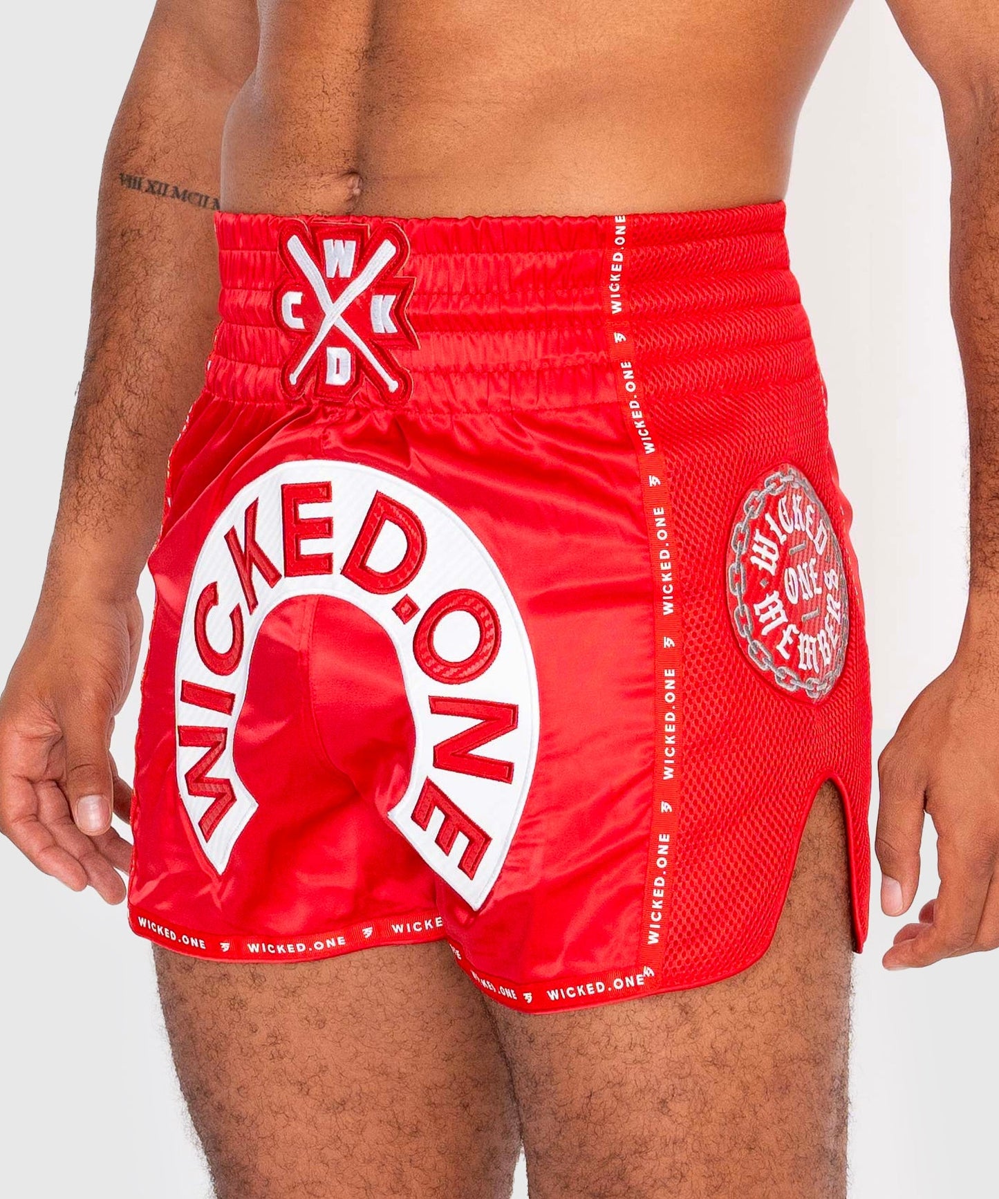 Wicked One Herd Muay Thai Shorts - Rot