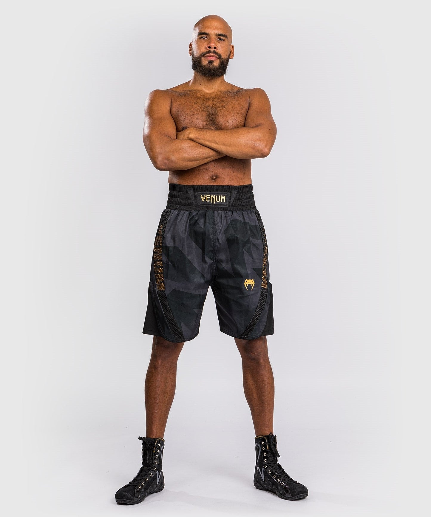 Venum Razor Boxing Short - Black/Gold