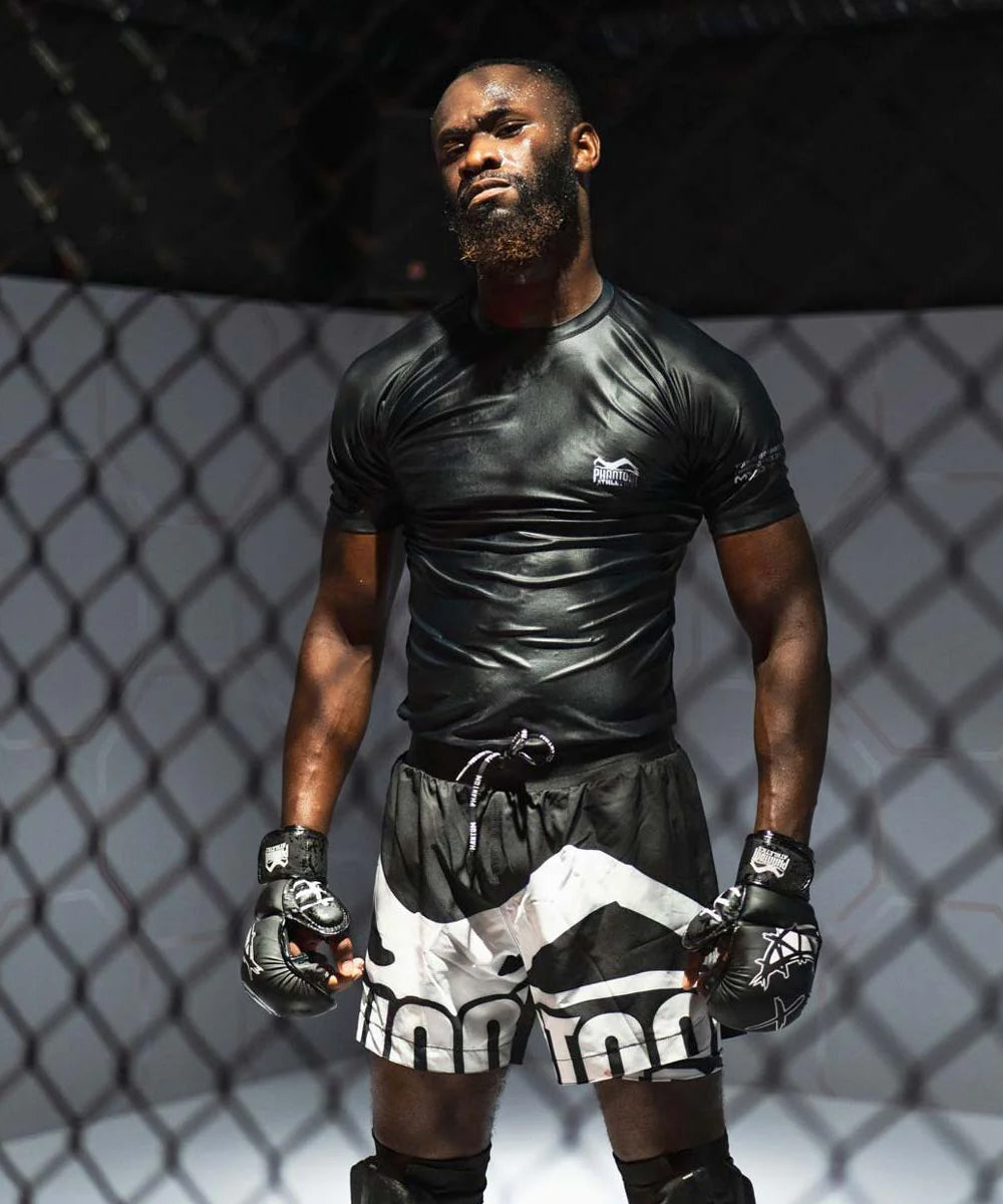Phantom Athletics Serious Guantes de Sparring MMA - Negro
