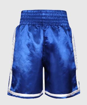 Short de Boxe Everlast Compétition - Bleu/Blanc