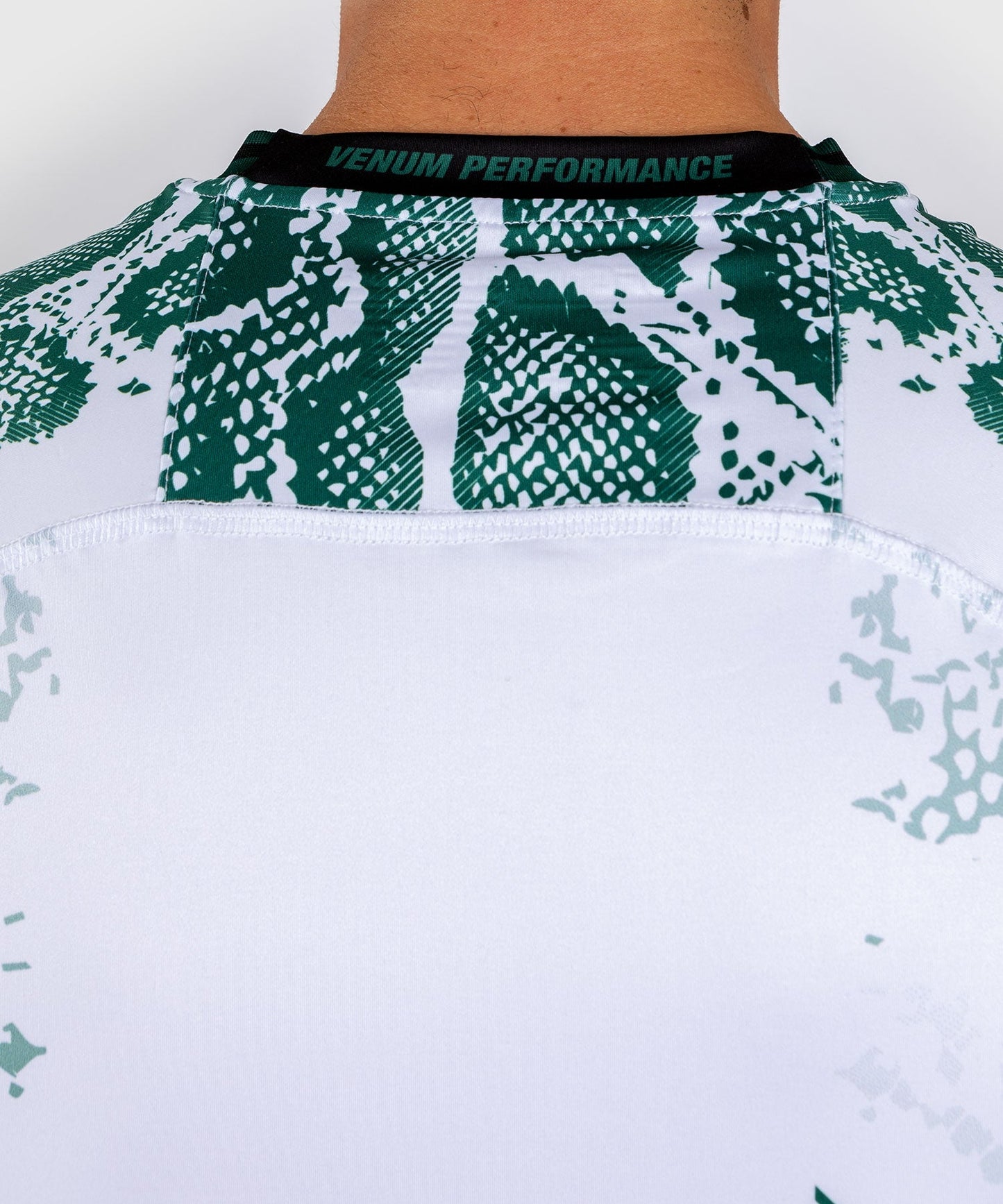 Technical T-shirt for Men UFC Adrenaline by Venum Authentic Fight Night - Emerald Edition - White/Green