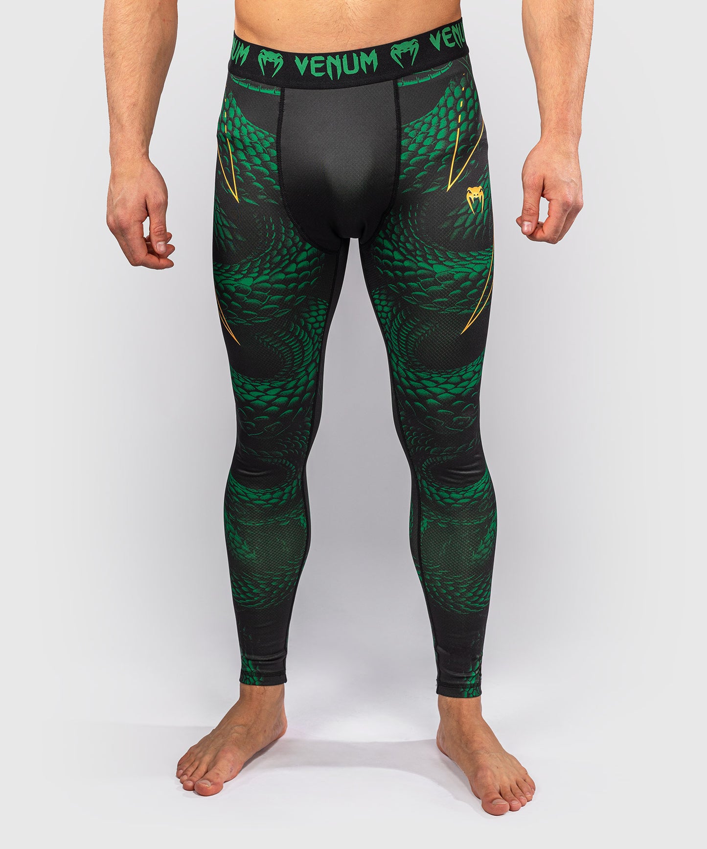 Venum Matupa Spats - Negro/Verde/Oro