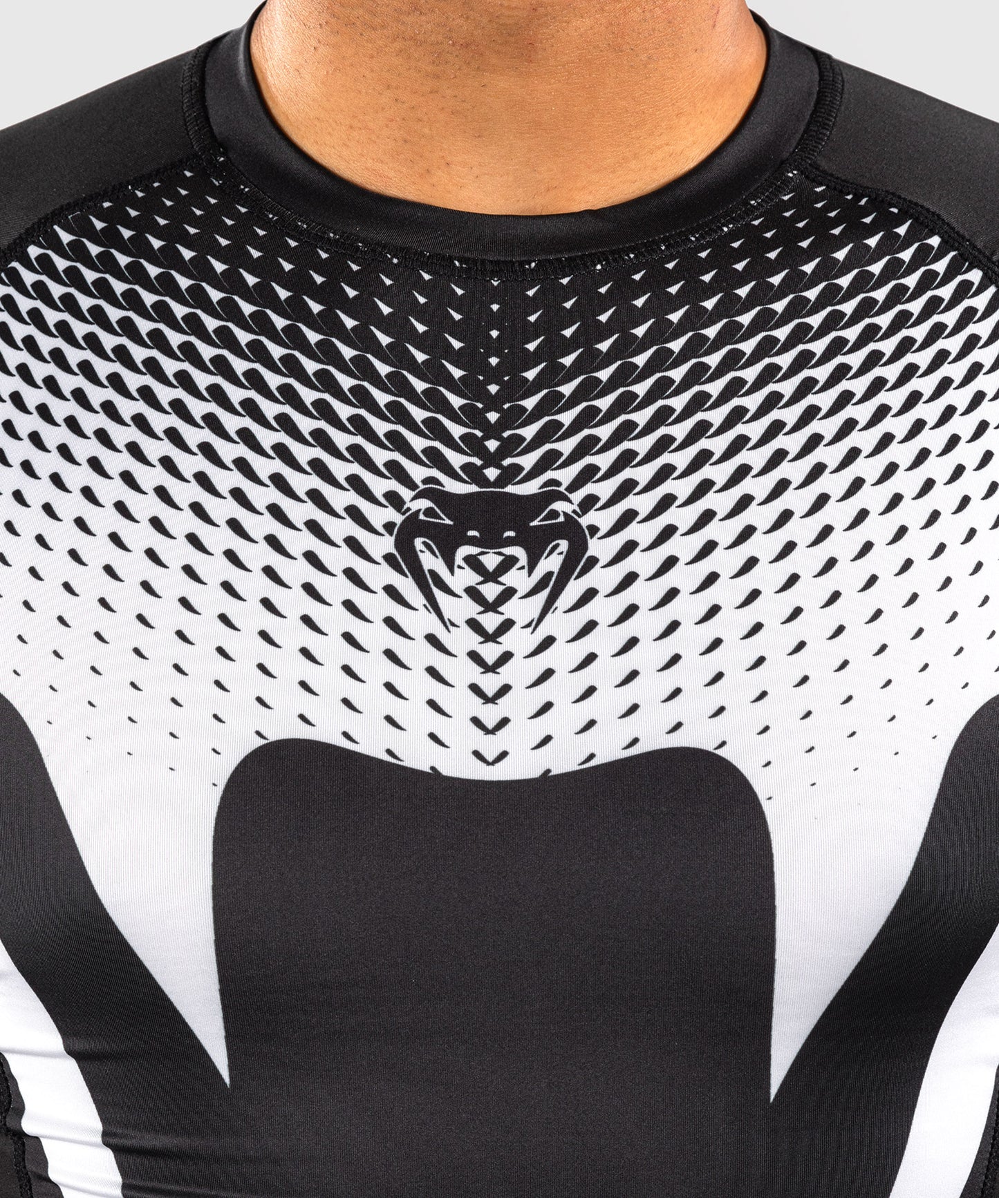 Venum No Gi Rashguards - Black/White