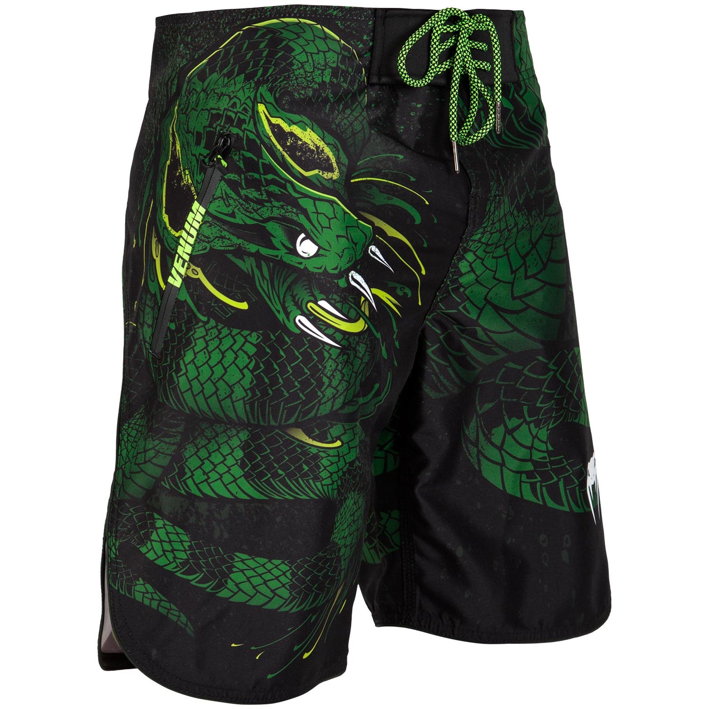 Venum Green Viper Boardshorts - Black/Green