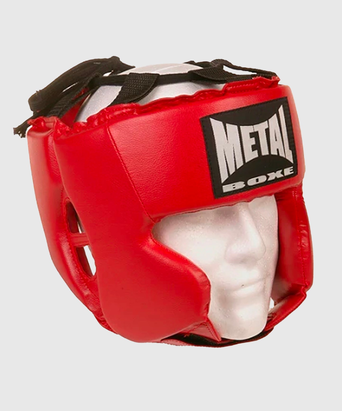 Casque multiboxe Metal Boxe Adulte - Rouge