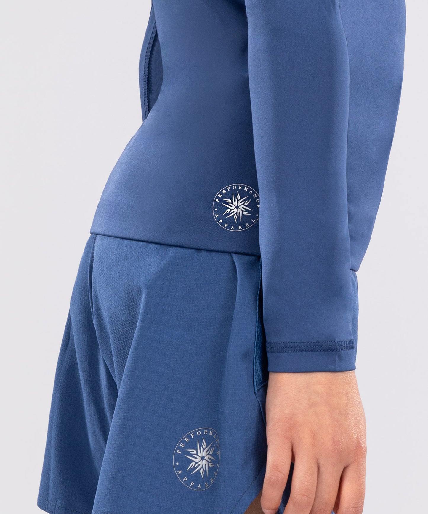 Rashguards Manches Longues pour Enfants Venum Contender - Bleu Royal