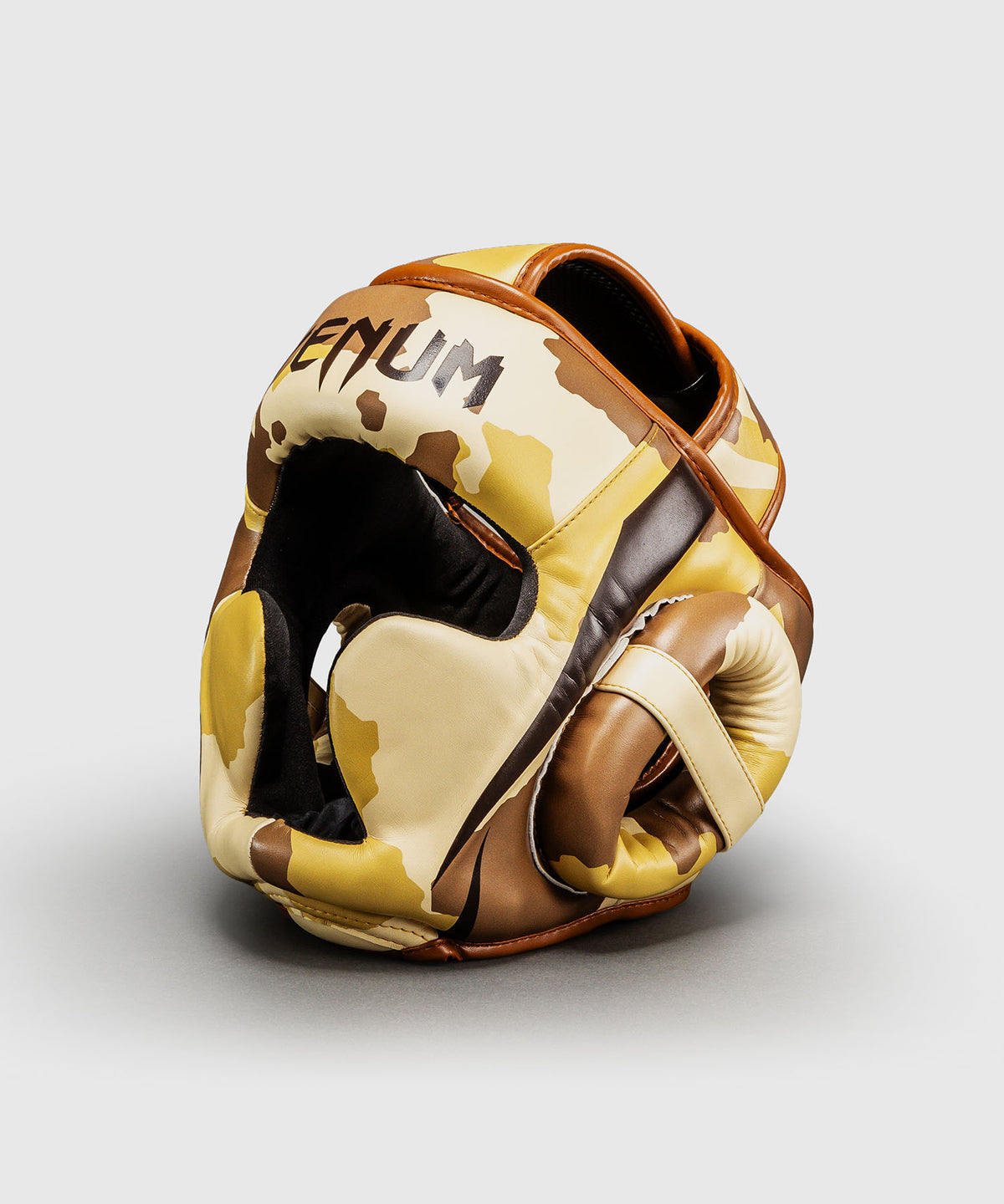 Venum Elite Camo Kopfschutz – Hellbeige/Braun
