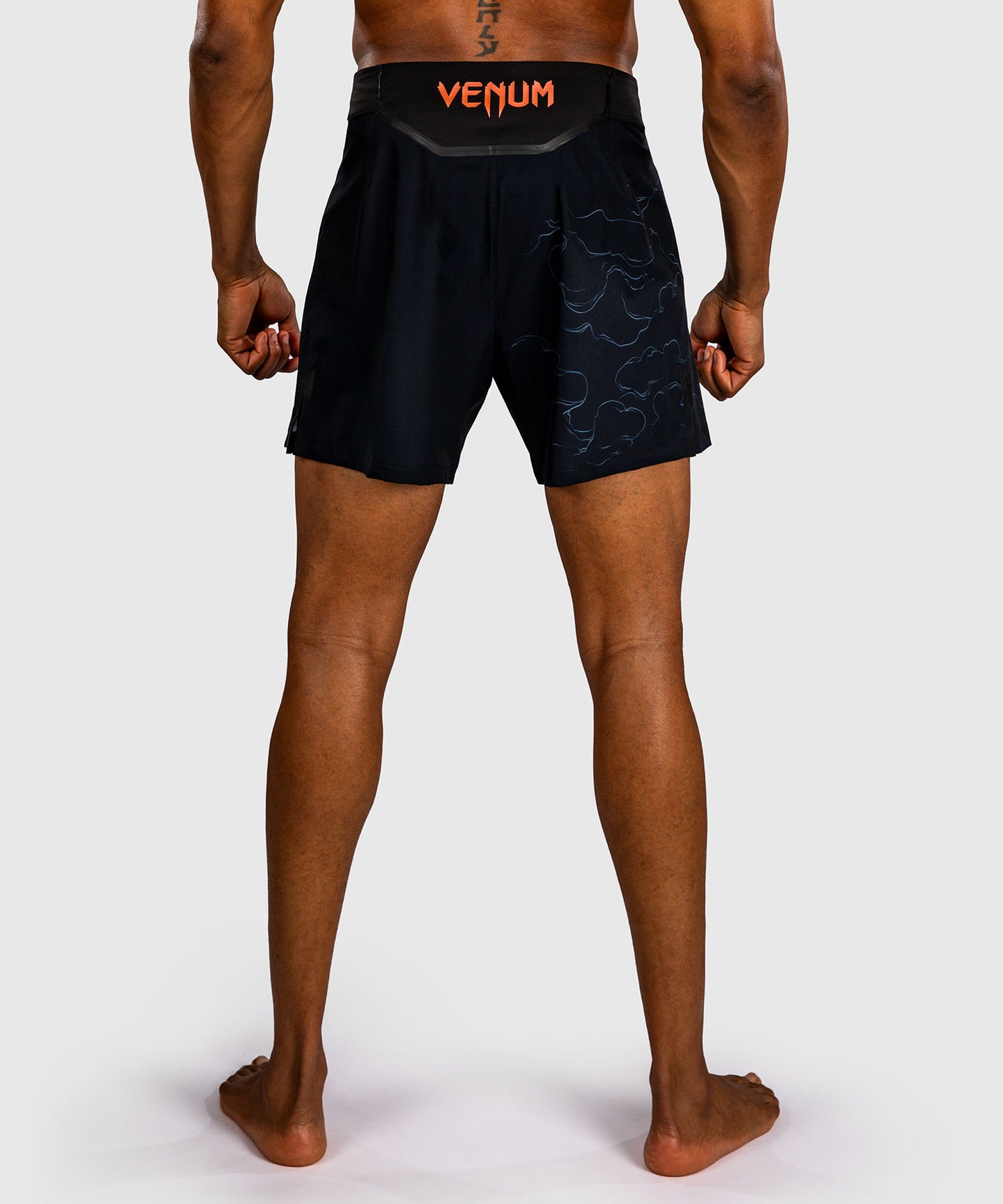 Venum Thunder Dragon Fightshorts – Schwarz/Grau/Kupfer