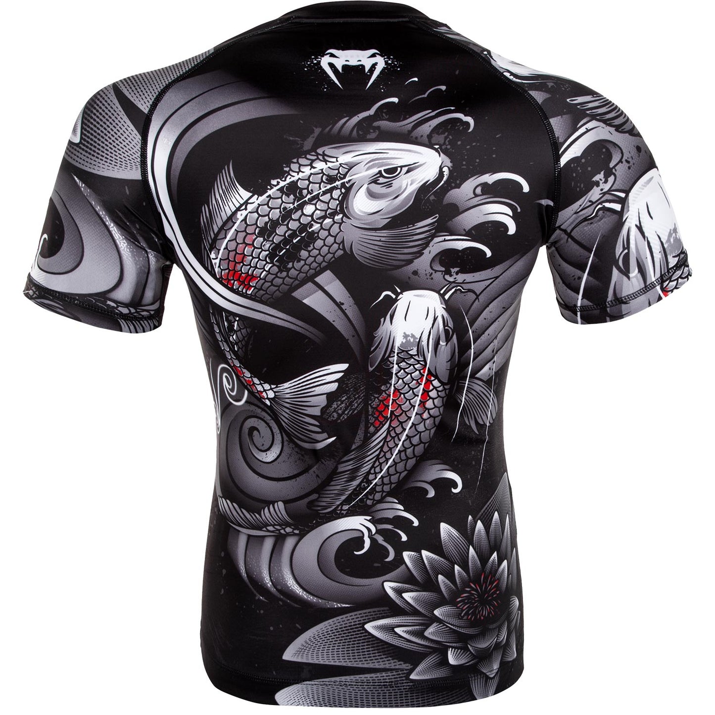 Venum Koi 2.0 Rashguard - Short Sleeves - Black/White