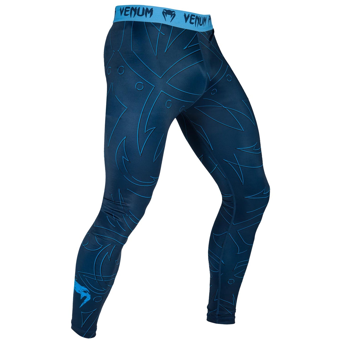 collant a compressione Venum Nightcrawler - blu navy