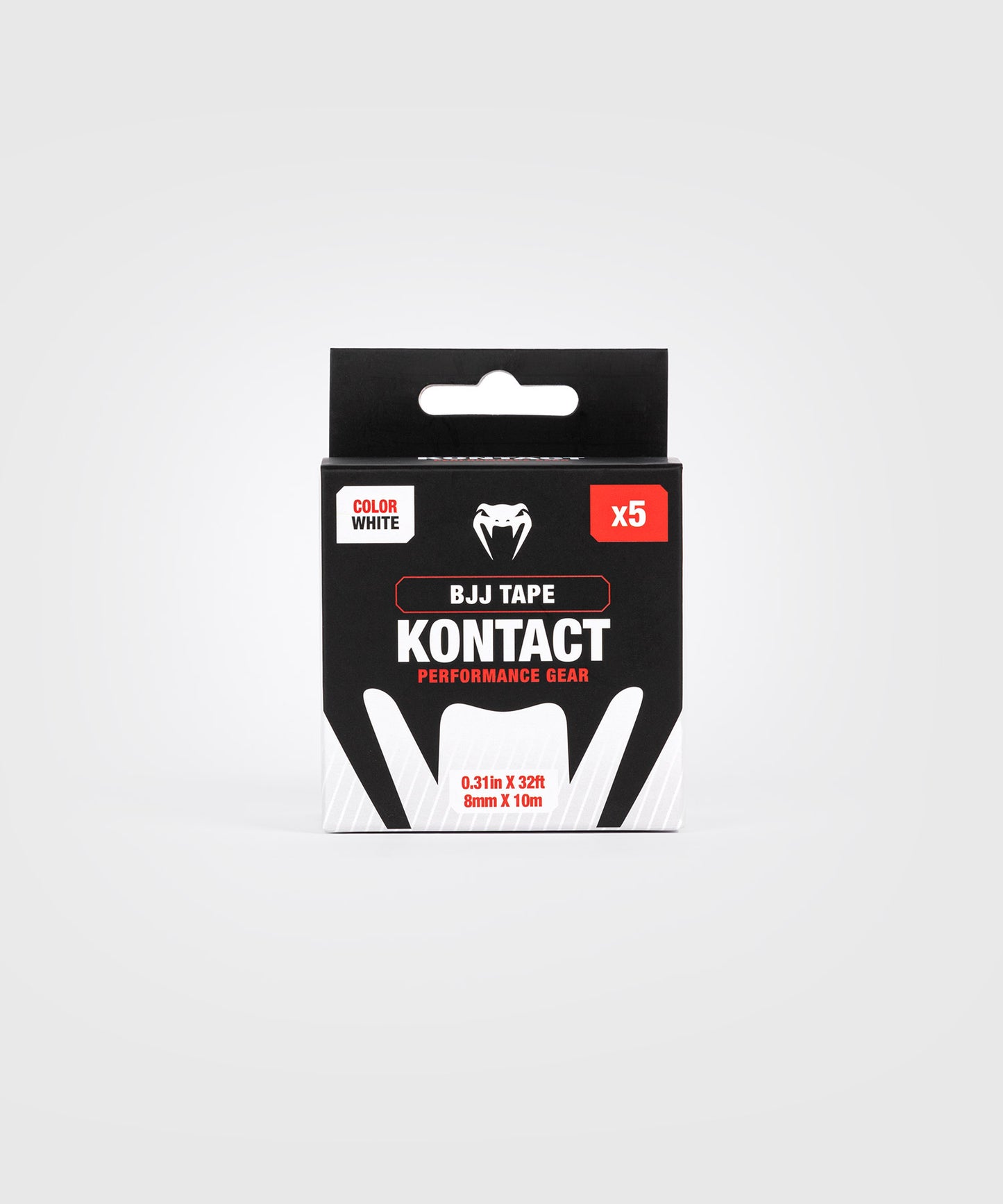 Rouleau de Strap doigt JJB Venum Kontact - Blanc/Noir