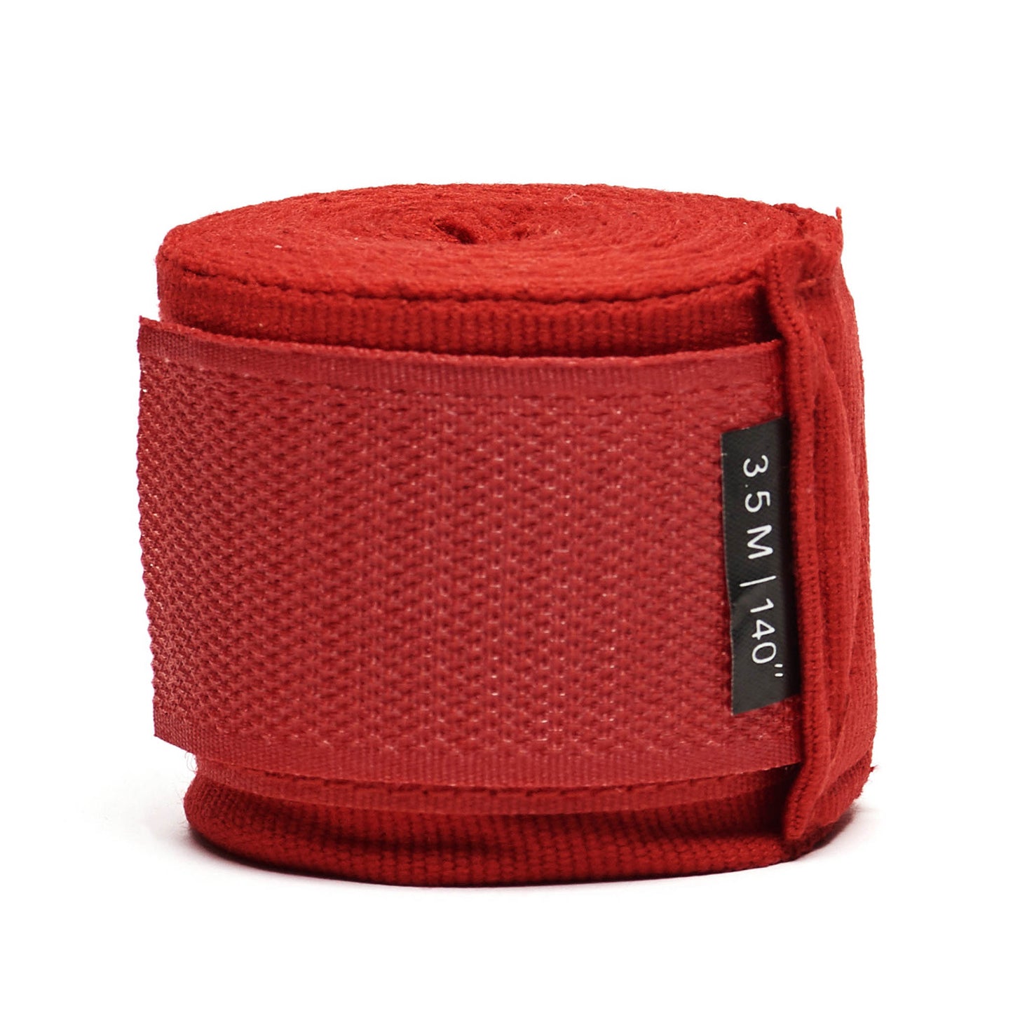 Leone Texture Boxing Bandages - Red - 4.5m