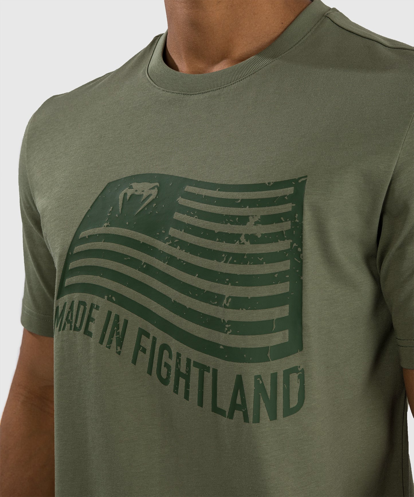 T-Shirt Venum Made in Fightland - Khaki
