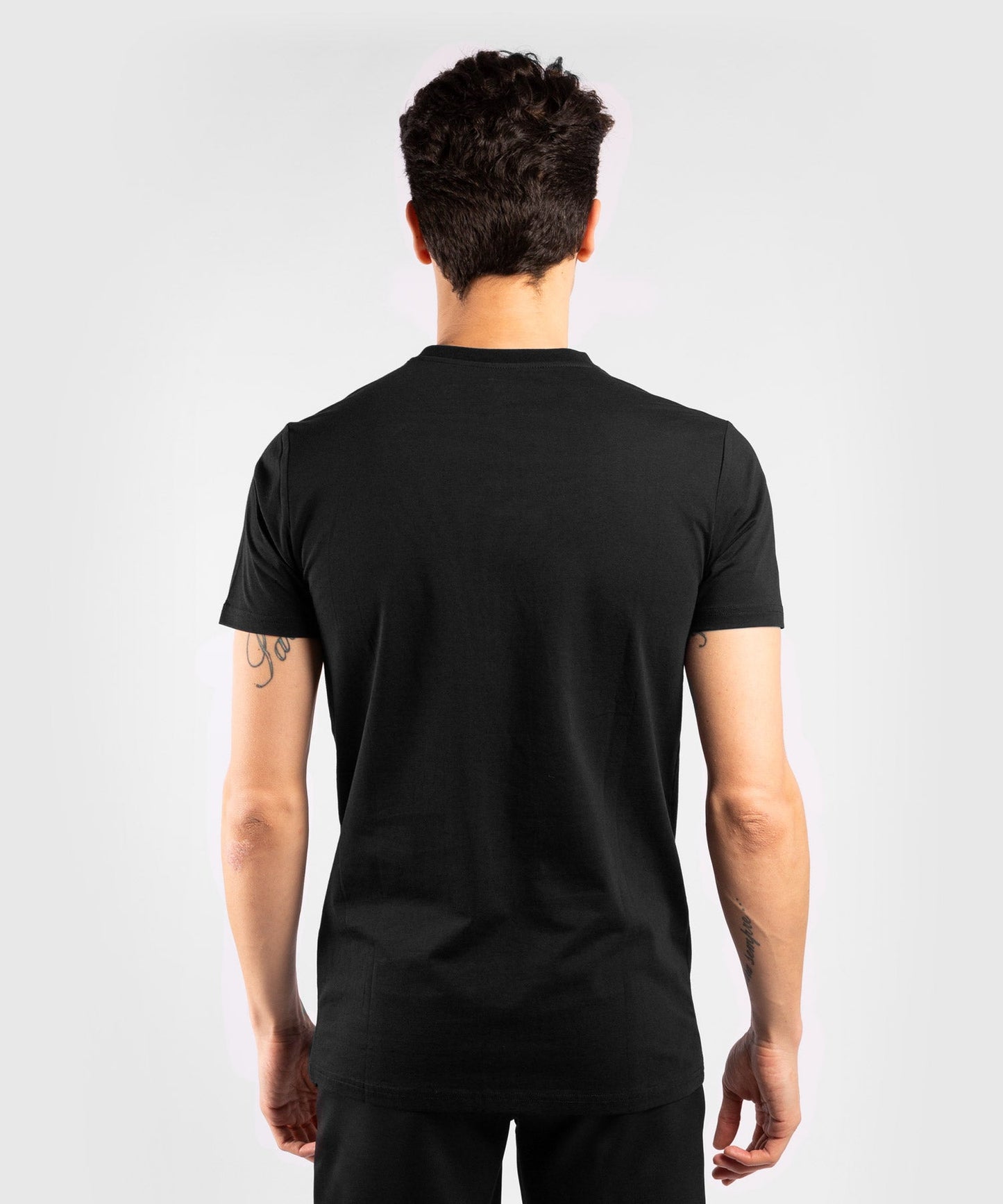Men's UFC Cotton Short Sleeve T-Shirt Venum Authentic Fight Week - Black