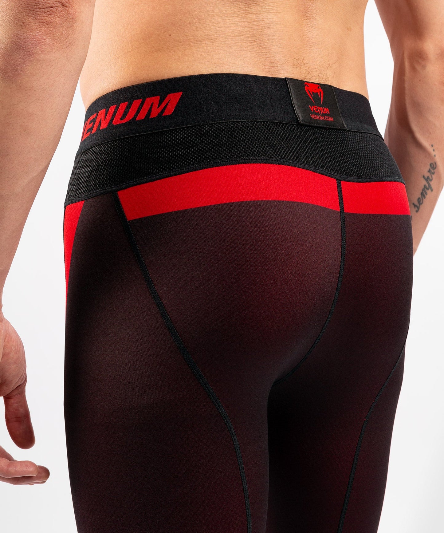 Pantalon de Compression Venum NoGi 3.0 - Noir/Rouge