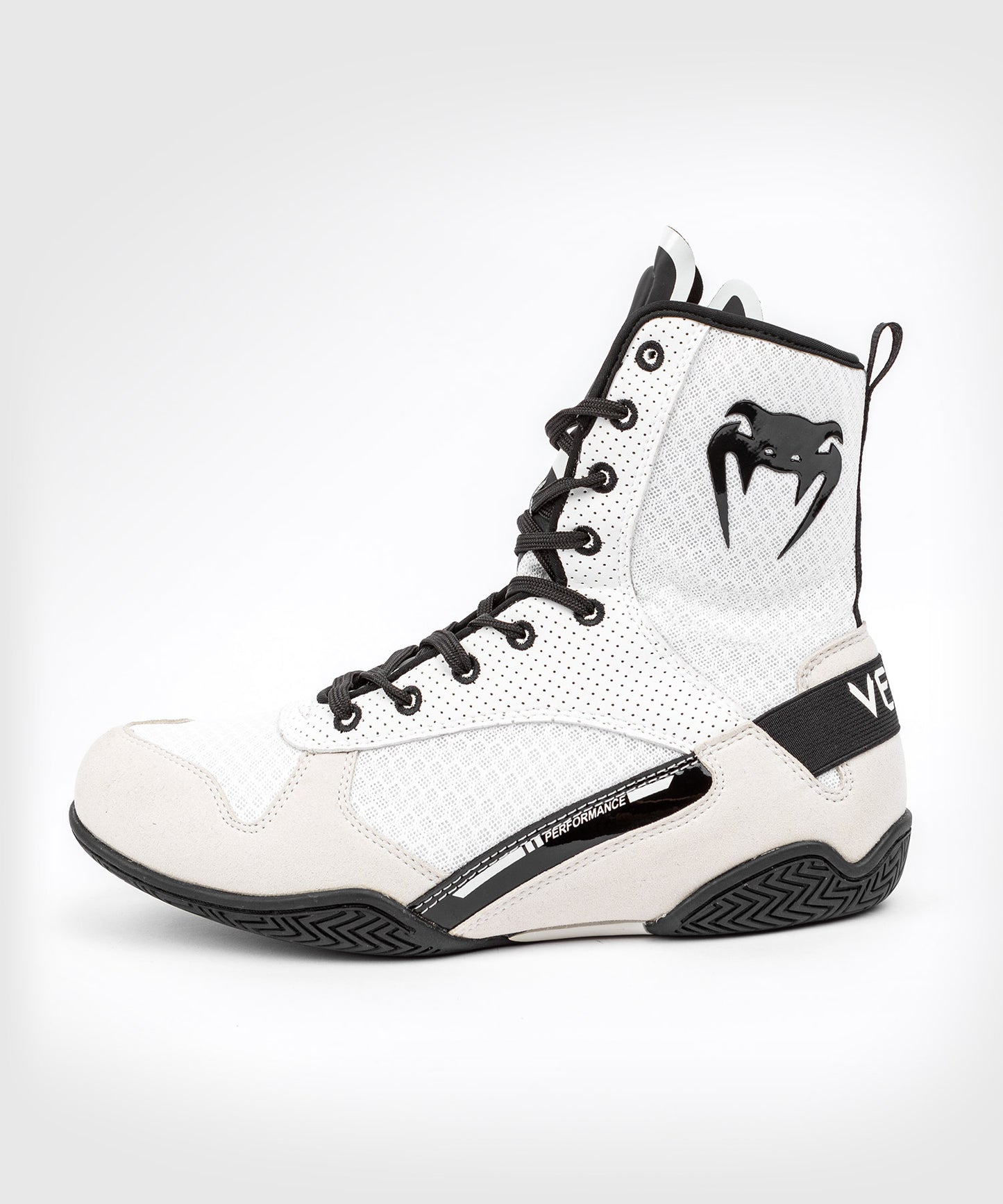 Chaussures De Boxe Venum Elite – Blanc/Noir