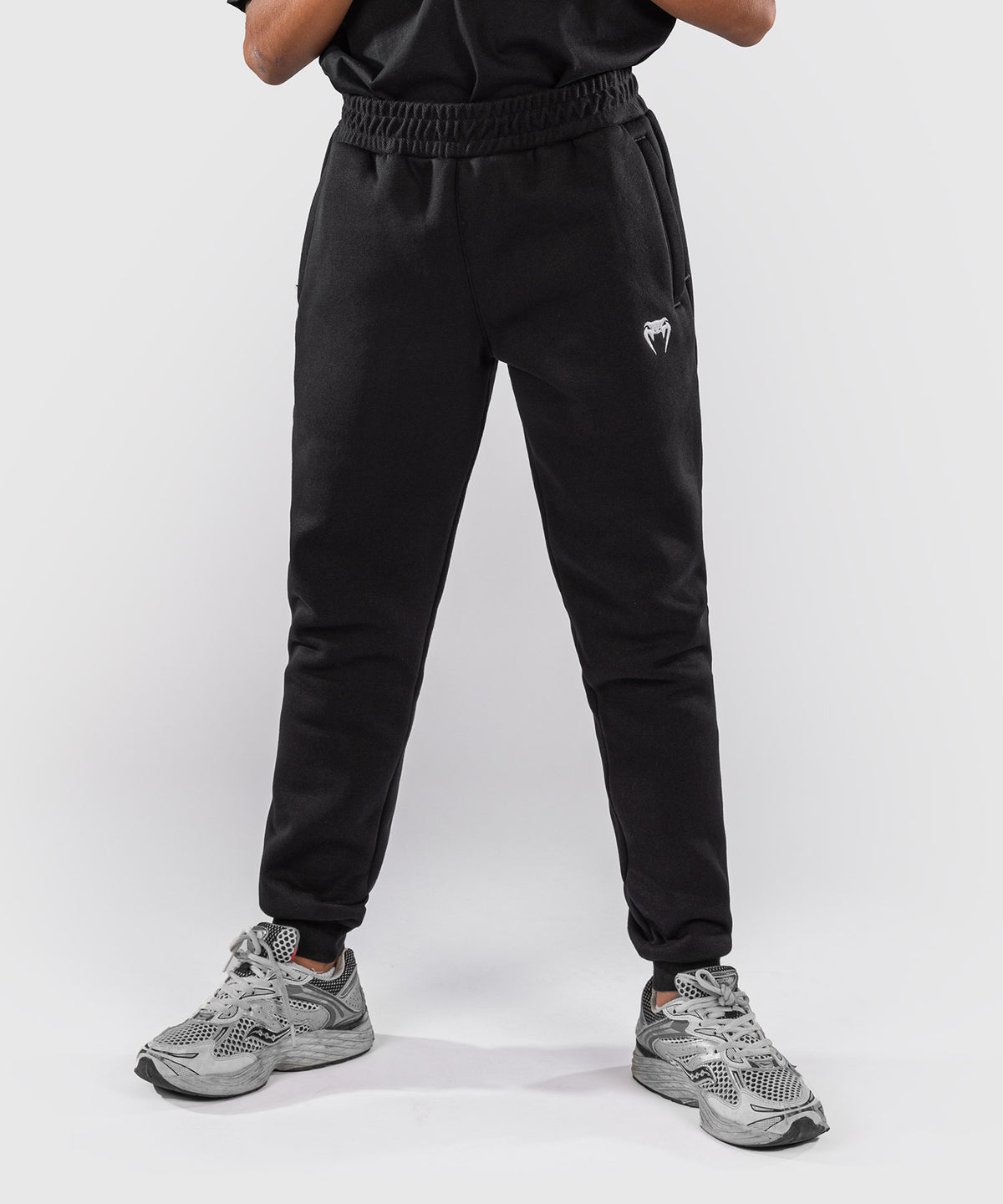 Venum Attack Fleece & Weave Kinder-Jogginghose - Schwarz