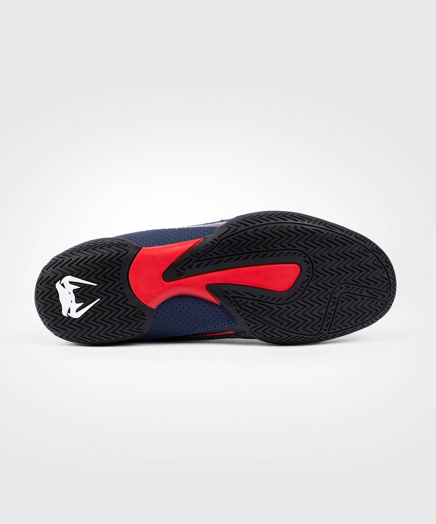 Chaussures de Boxe Venum Elite - Bleu Marine/Noir/Rouge
