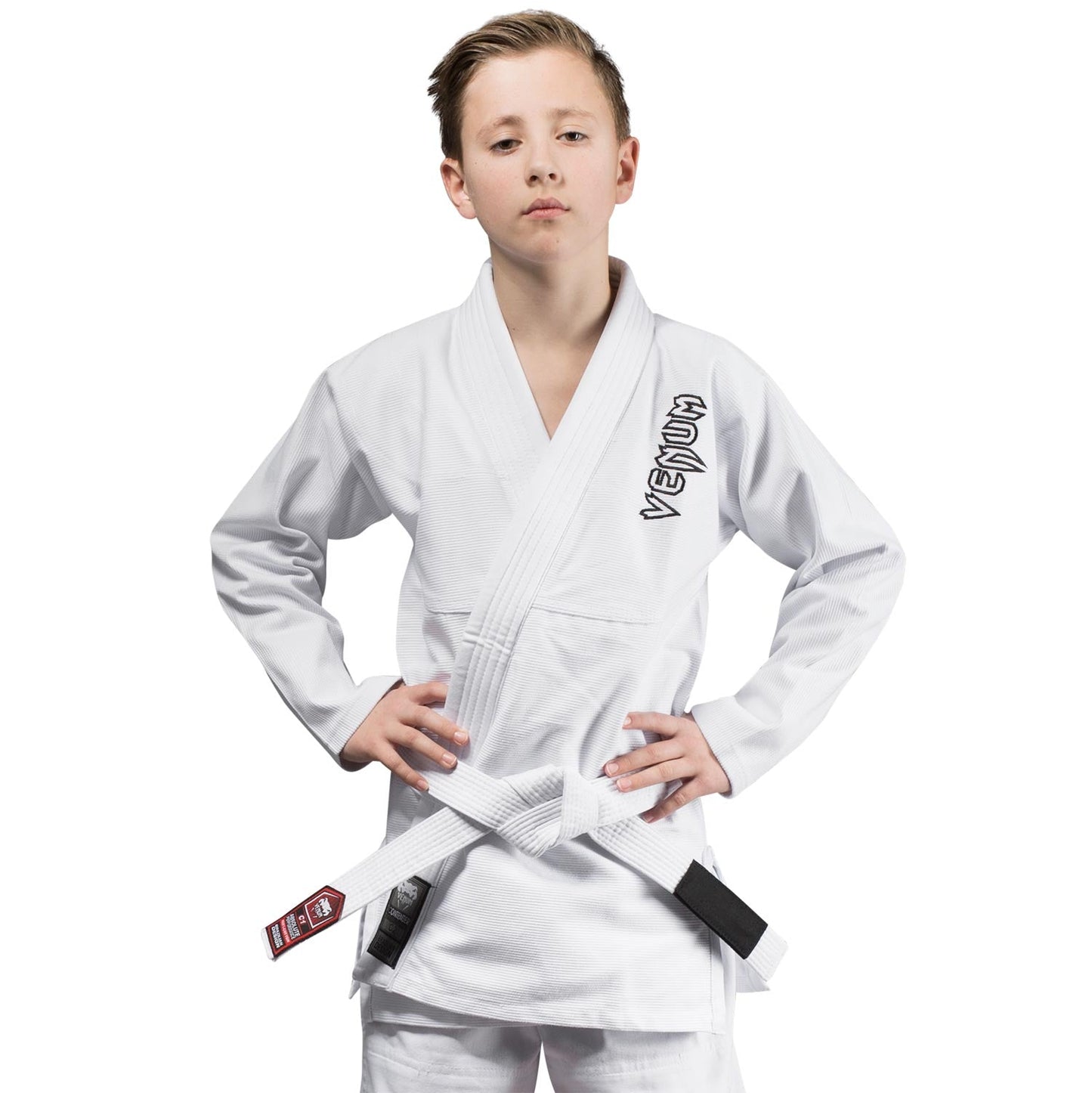 Kimono JJB Blanc (Ceinture blanche offerte) Venum Contender pour Enfants