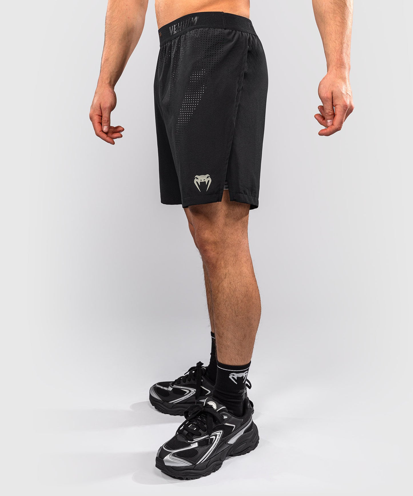 Venum Lazer Hybrid Training Shorts - Black/Grey