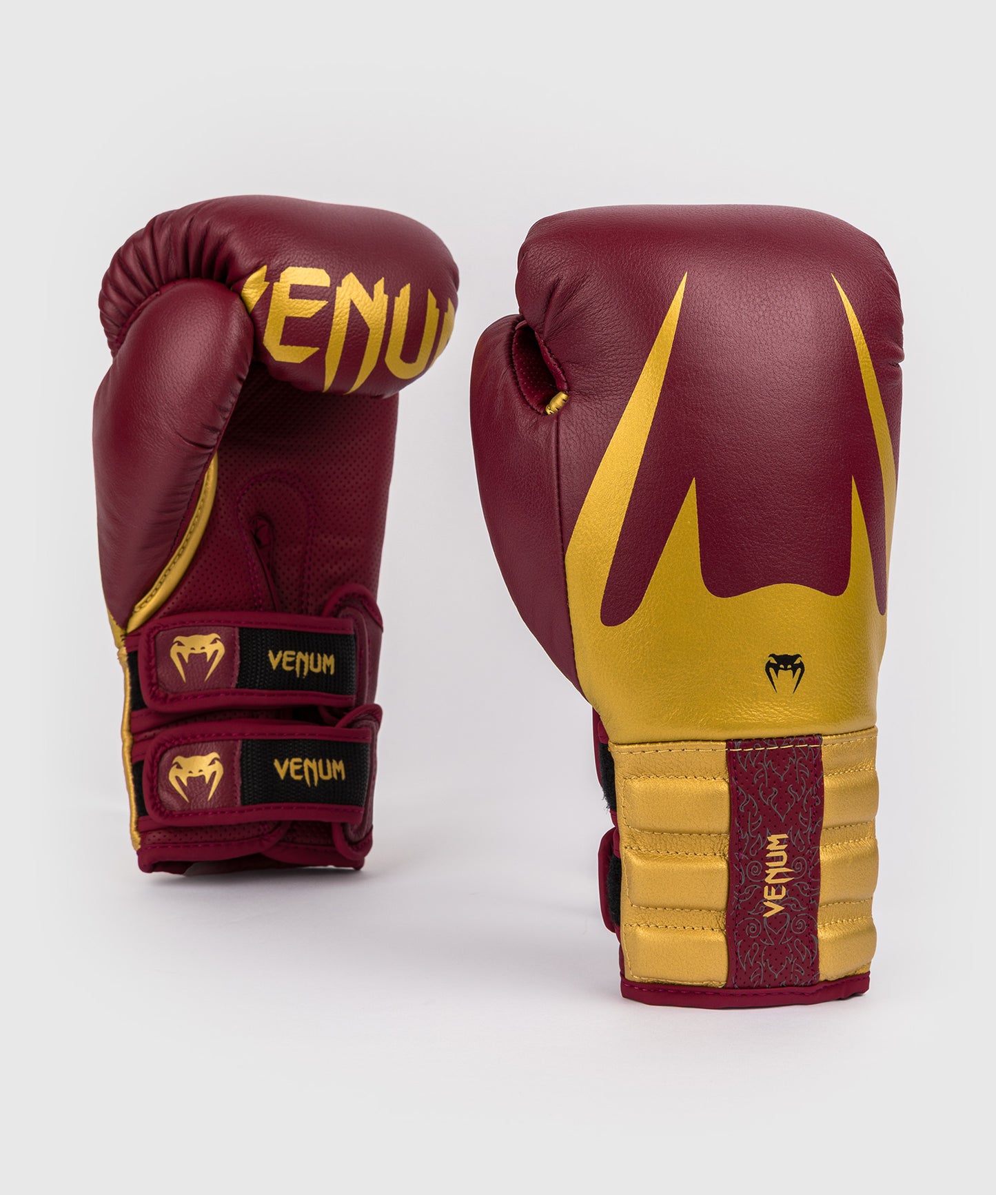 Venum Reverso Guanti da Boxe - Rosso Ciliegia/Oro