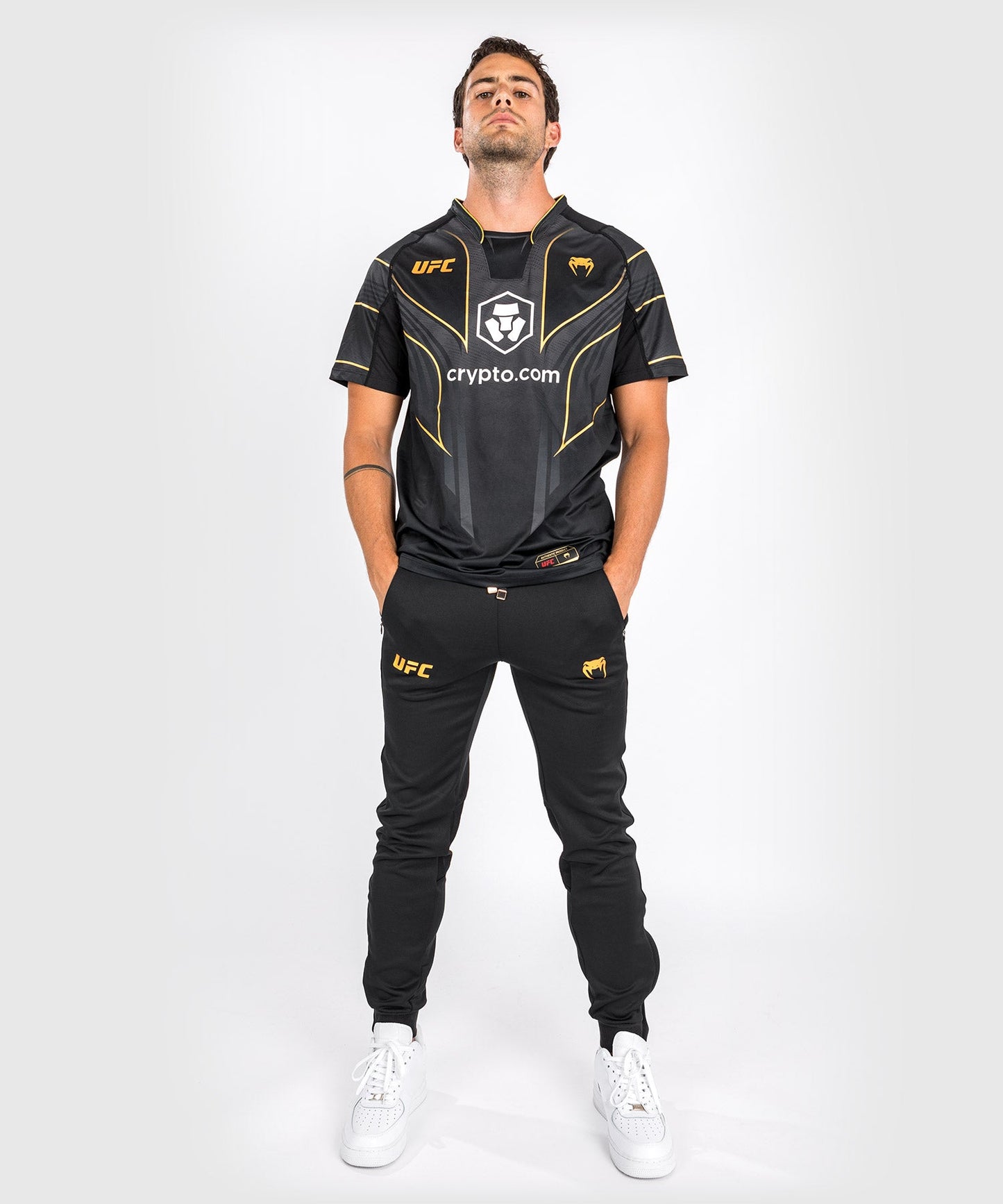 T-Shirt Technique Homme UFC Venum Authentic Fight Night 2.0 - Champion