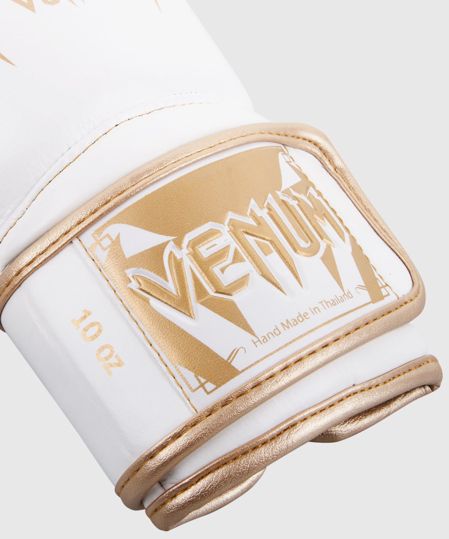 Gants de boxe Venum Giant 3.0 - Cuir Nappa - Blanc/Doré