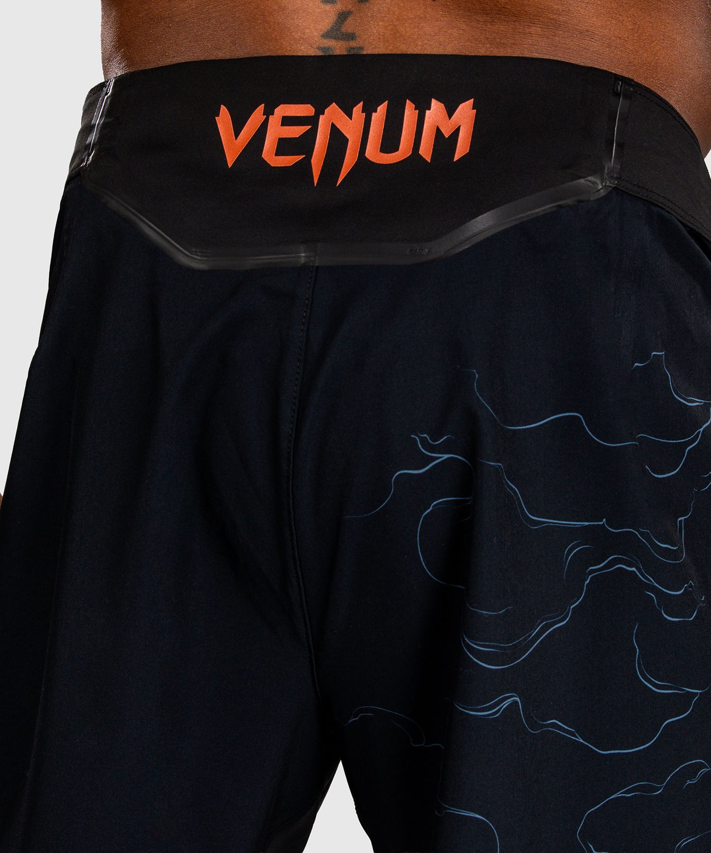 Venum Thunder Dragon Fightshorts – Schwarz/Grau/Kupfer