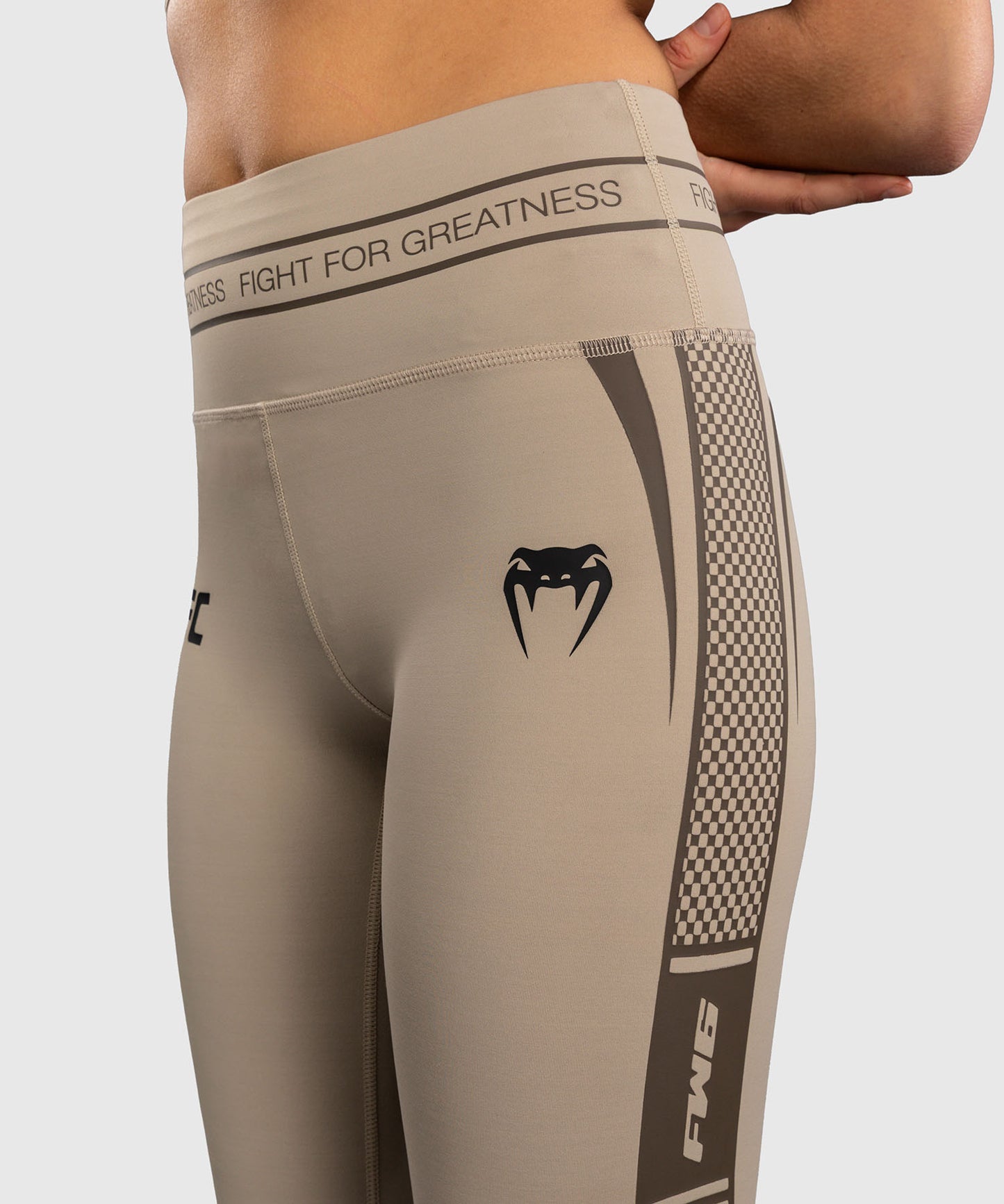 Pantalon de Compression Technique pour Femme Venum UFC Unity by Venum Authentic Fight Week - Sable