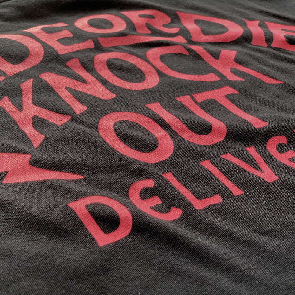 T-Shirt Pride Or Die Knockout Delivery - Noir