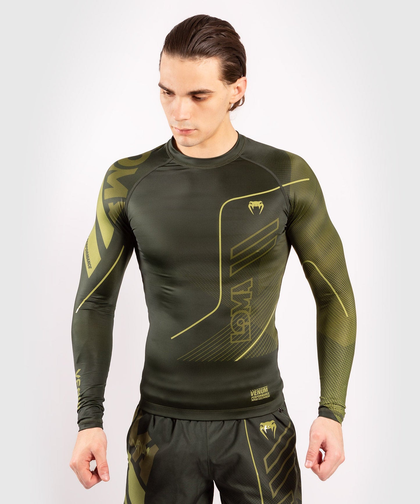 Rashguard Venum Commando Edition Loma Long Sleeve - Khaki