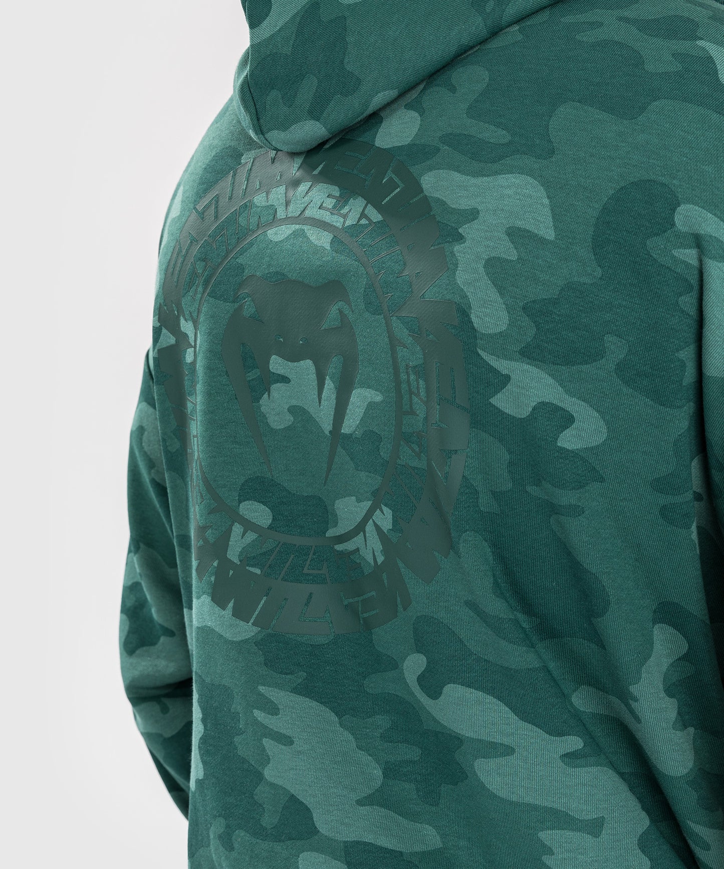 Sweat À Capuche pour Hommes Venum Vortex XL - Camouflage Turquoise