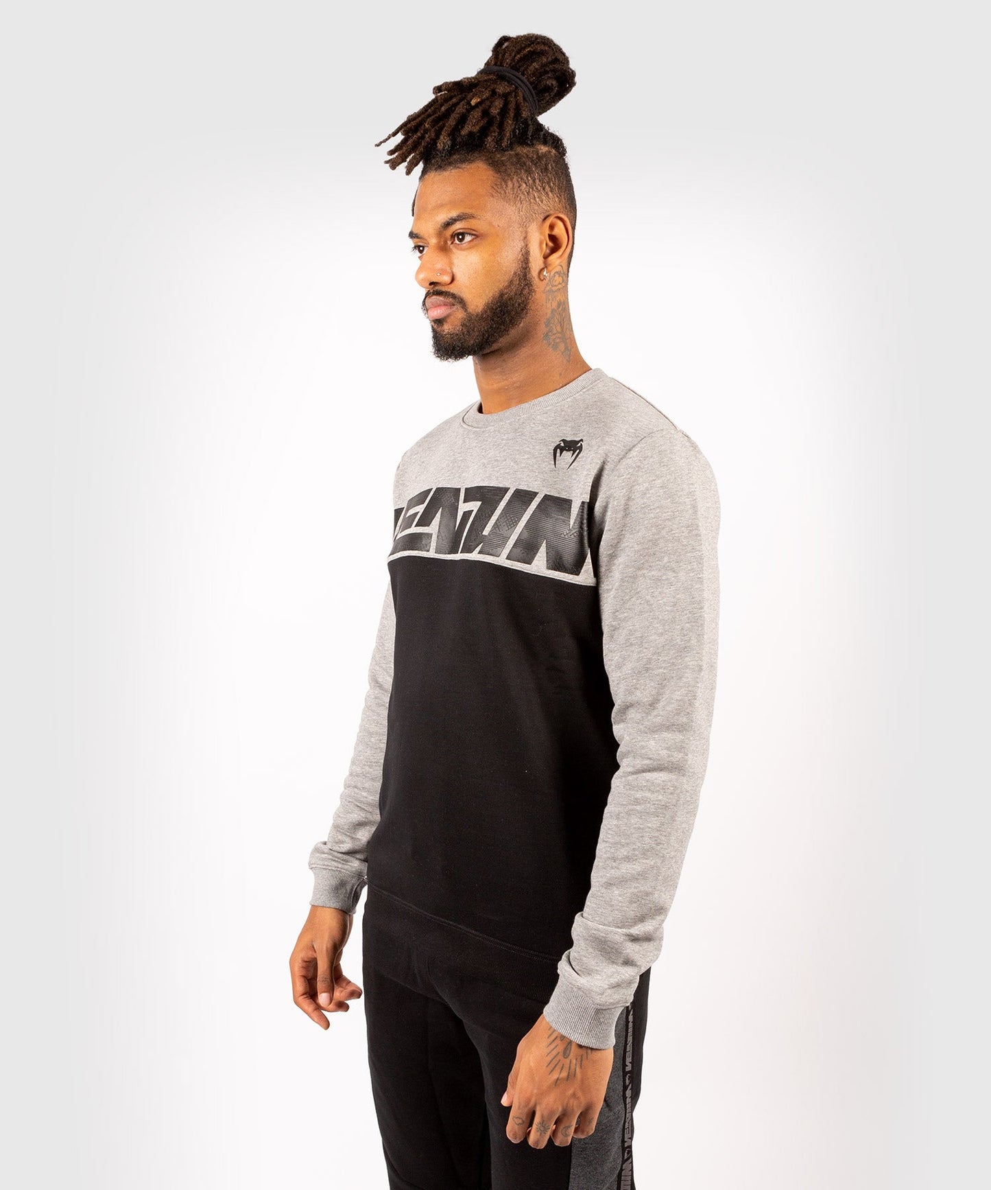 Venum Connect Sweatshirt - Black/Grey Chiné