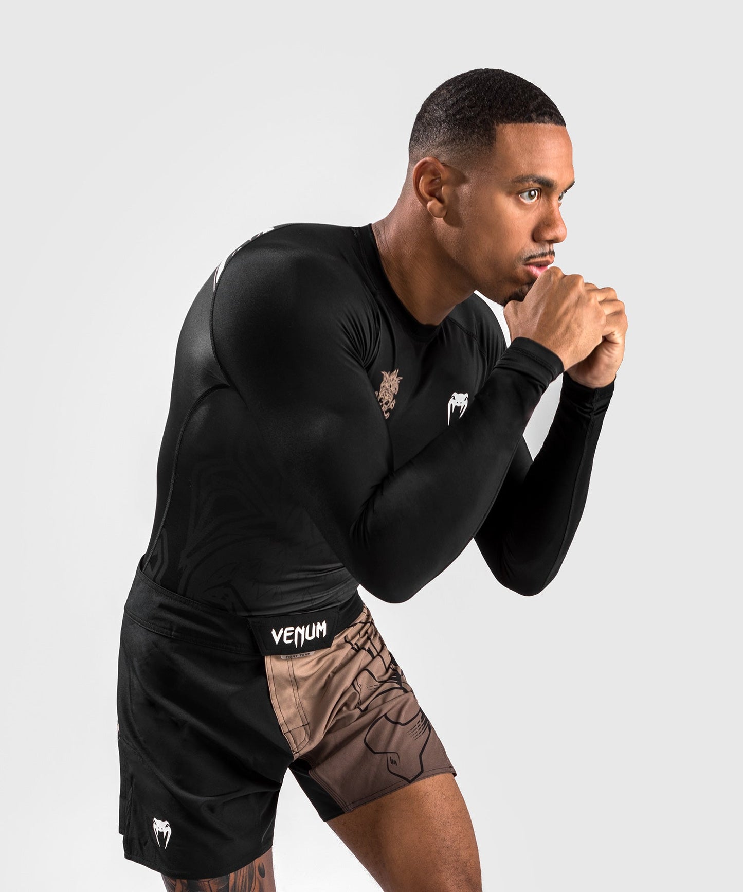 Rashguard Venum Reorg - Manches longues - Noir