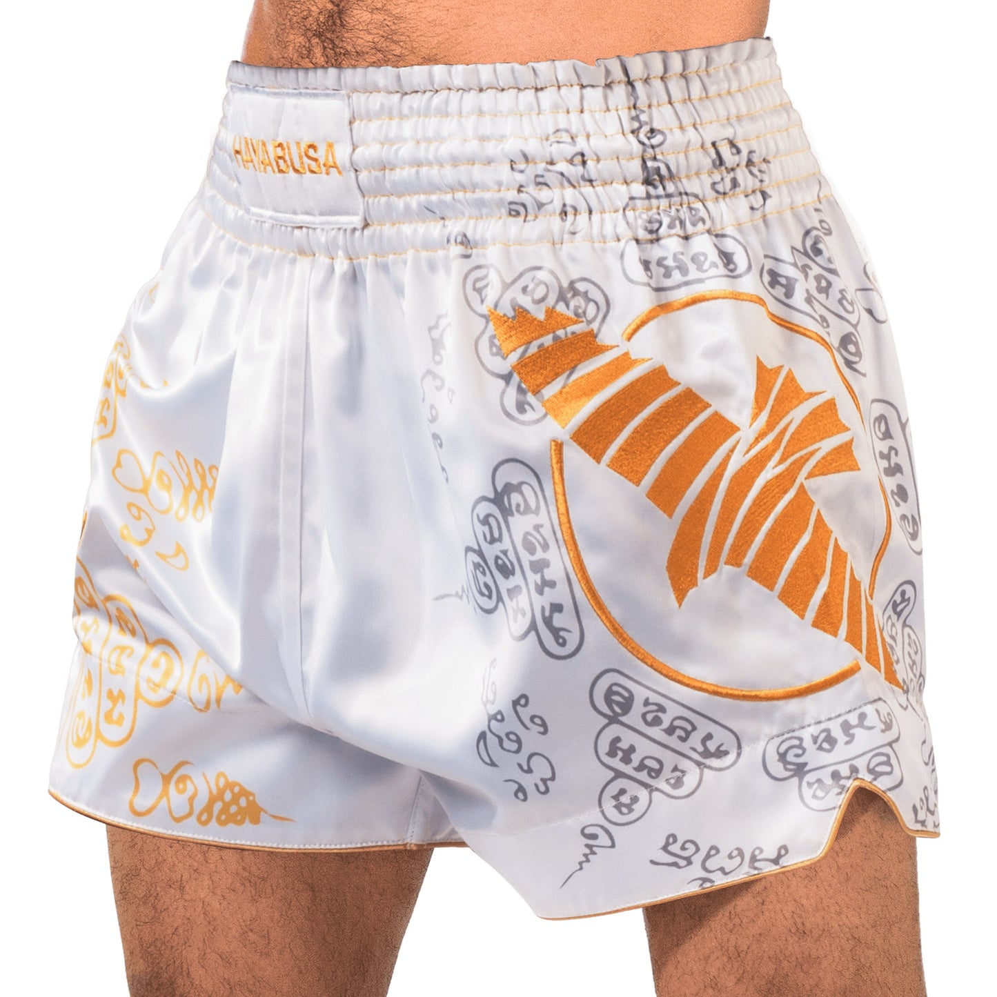 Short de Muay Thai Hayabusa Falcon - Blanc