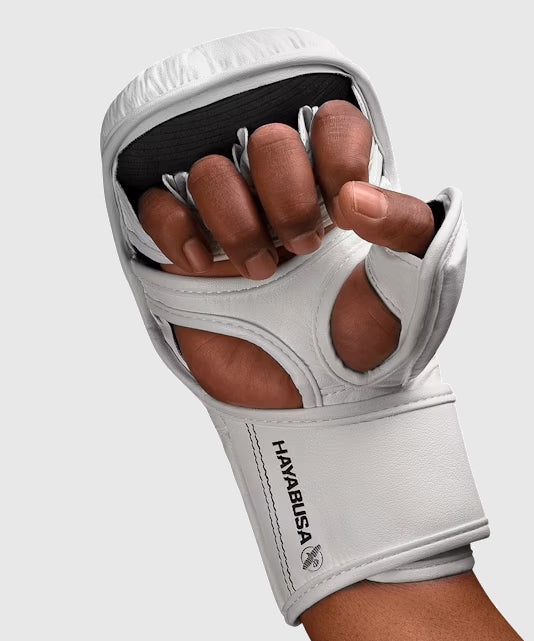 Hayabusa T3 7oz Training MMA Gloves - White