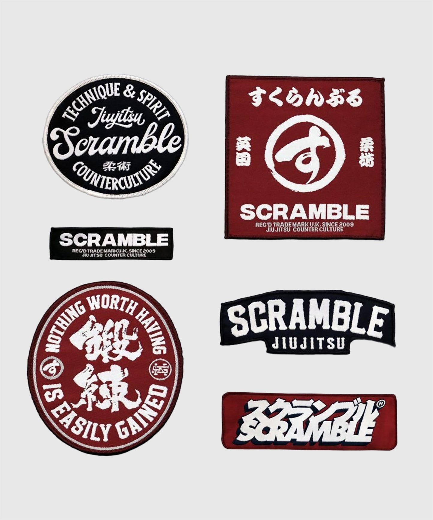 Scramble Standard Issue Kimono da JJB – Bianco