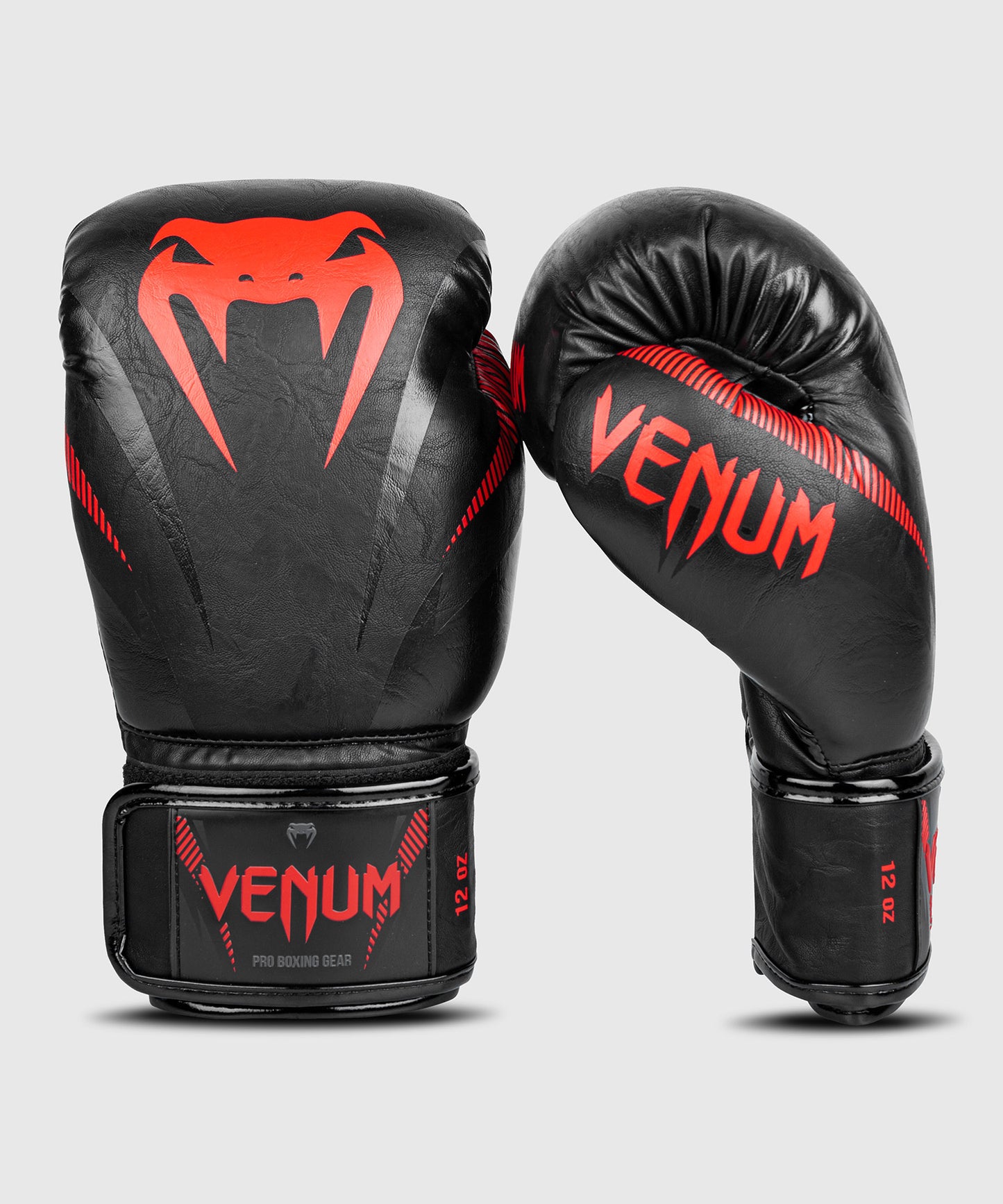 Gants de boxe Venum Impact – Noir/Rouge