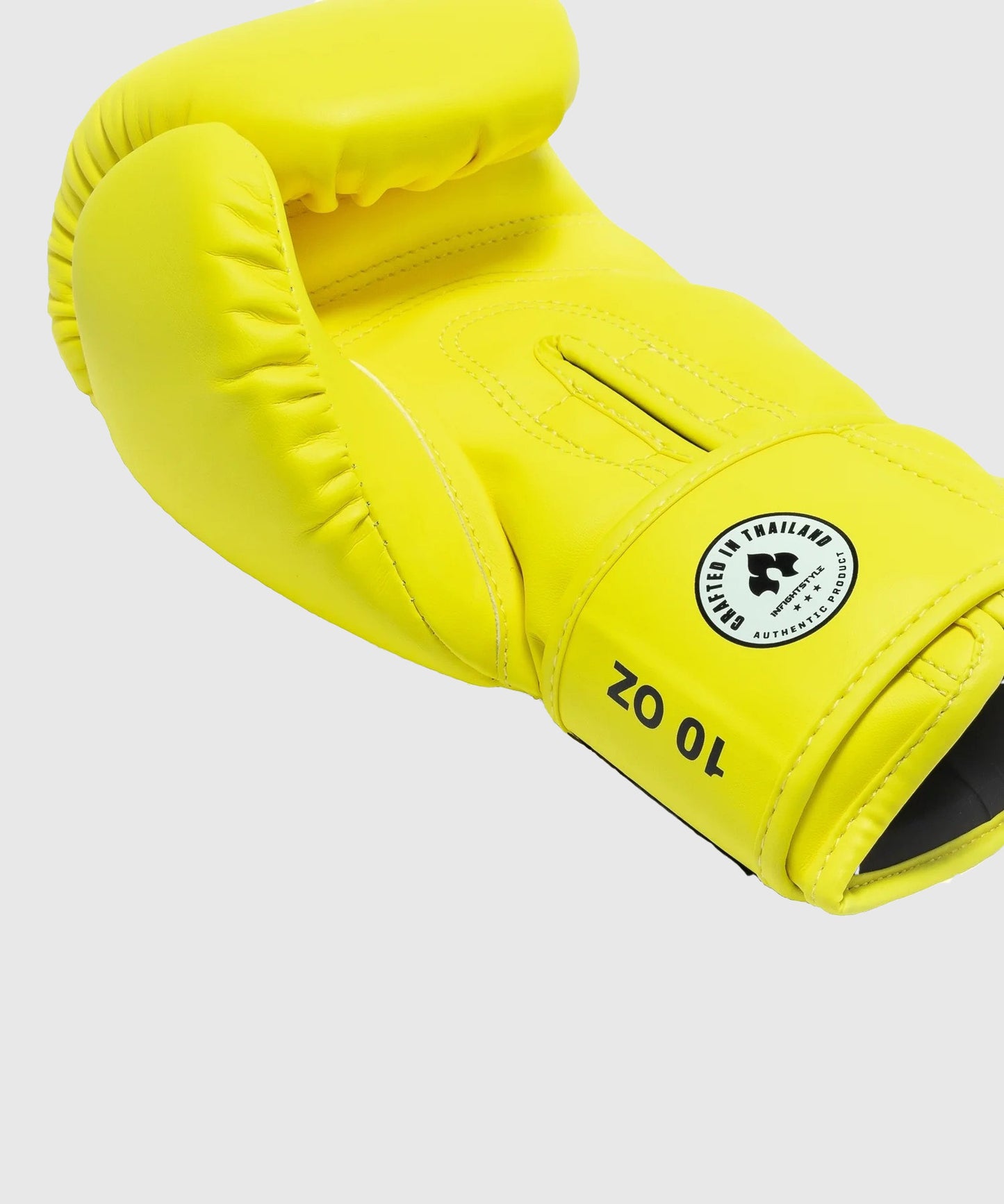 Gants de Boxe Infightstyle Pro Compact - Jaune Neon