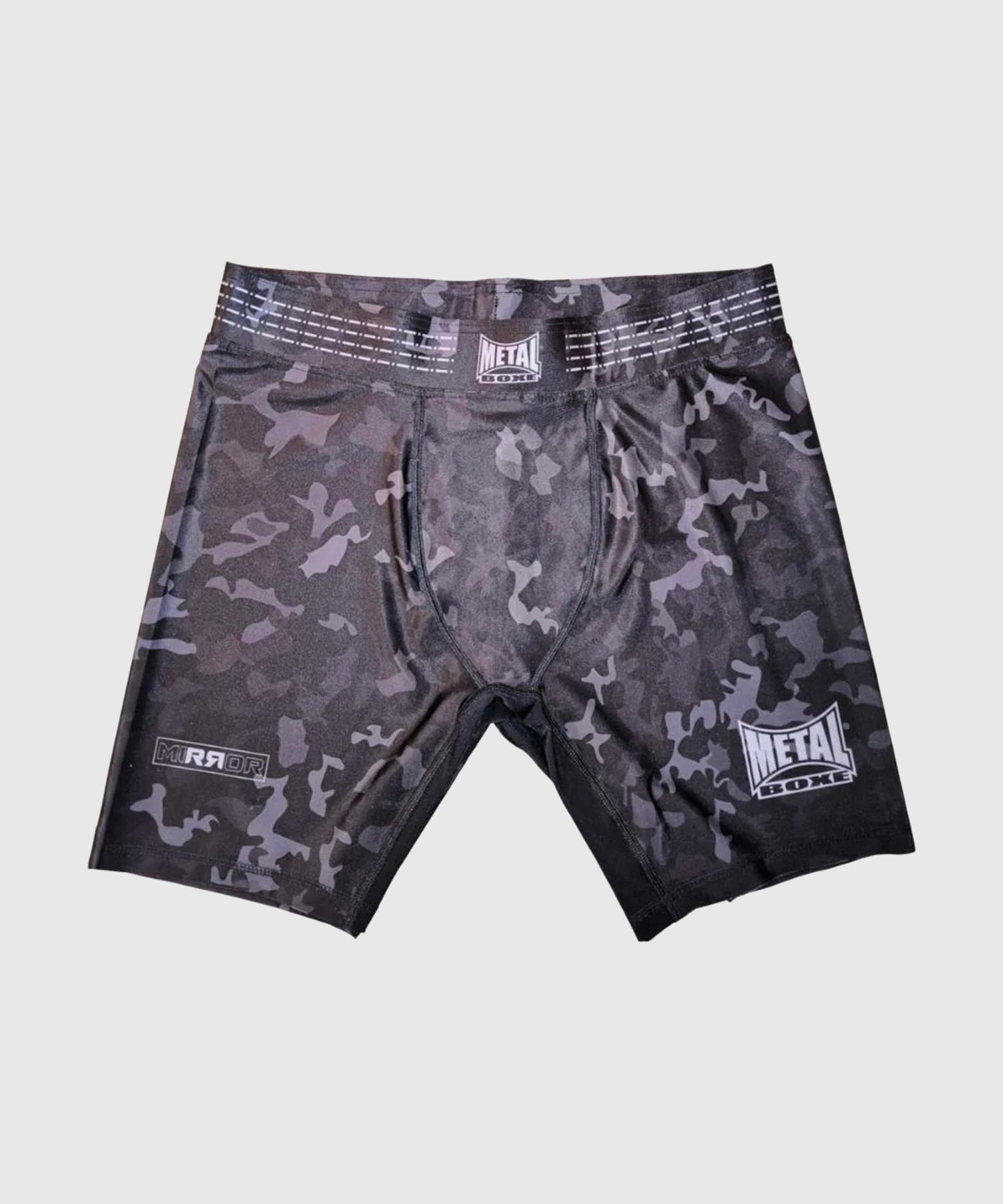 Short de Compression Metal Boxe Mirror - Noir/Camo