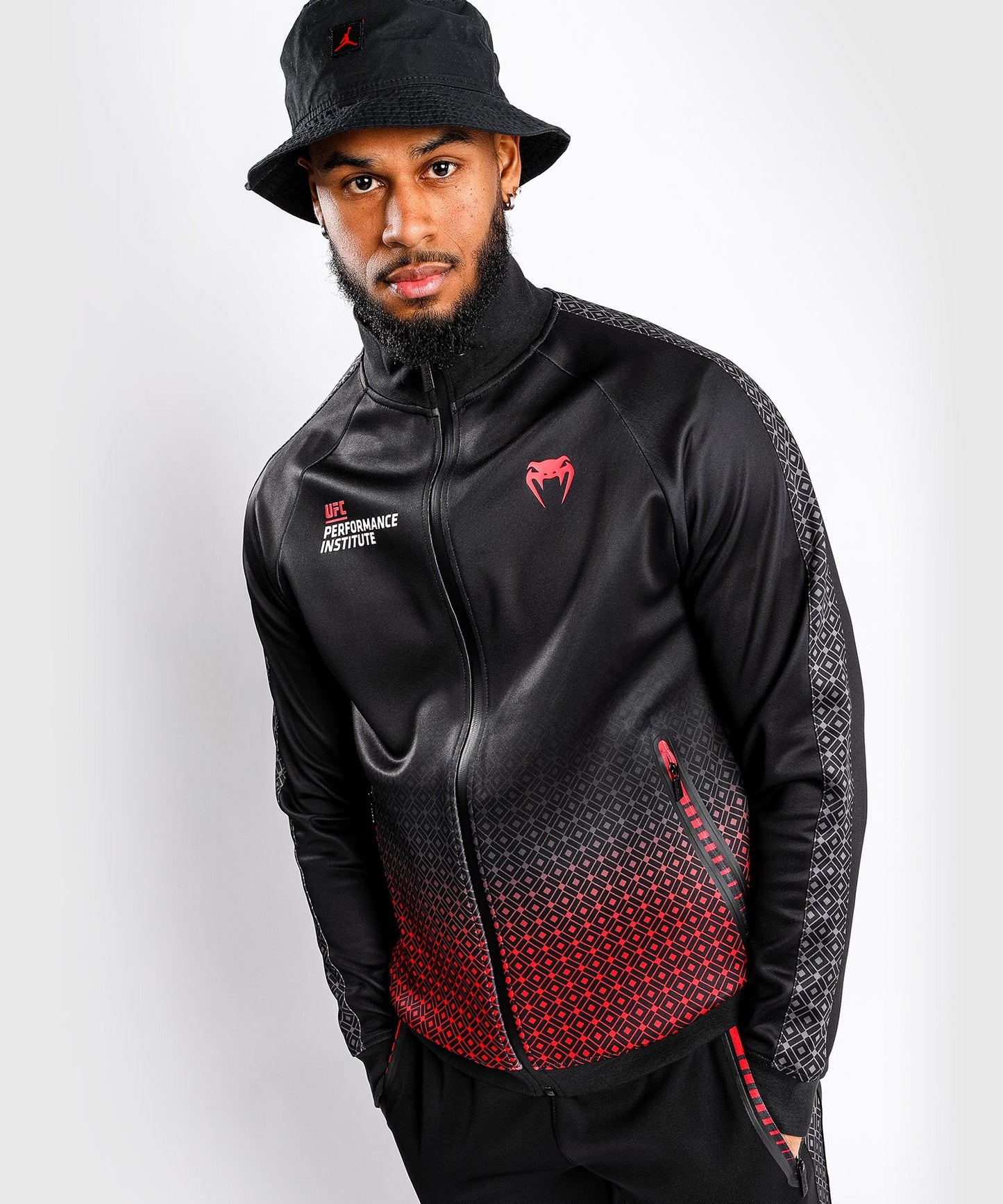 Venum Performance Institute UFC Jacket - Black/Red